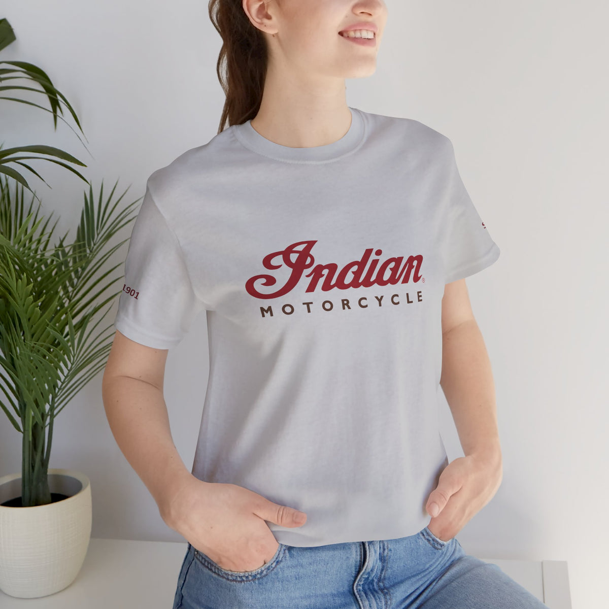 Indian Motorcycle T-Shirt - Since 1901 (sleeve)