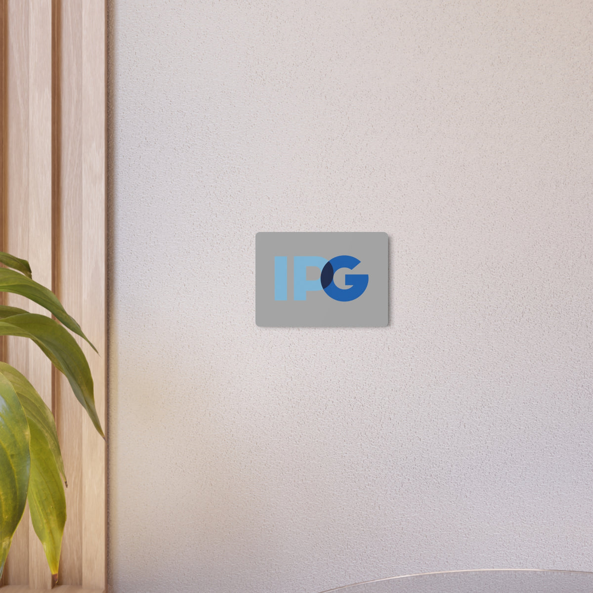 The Interpublic Group of Companies Metal Sign