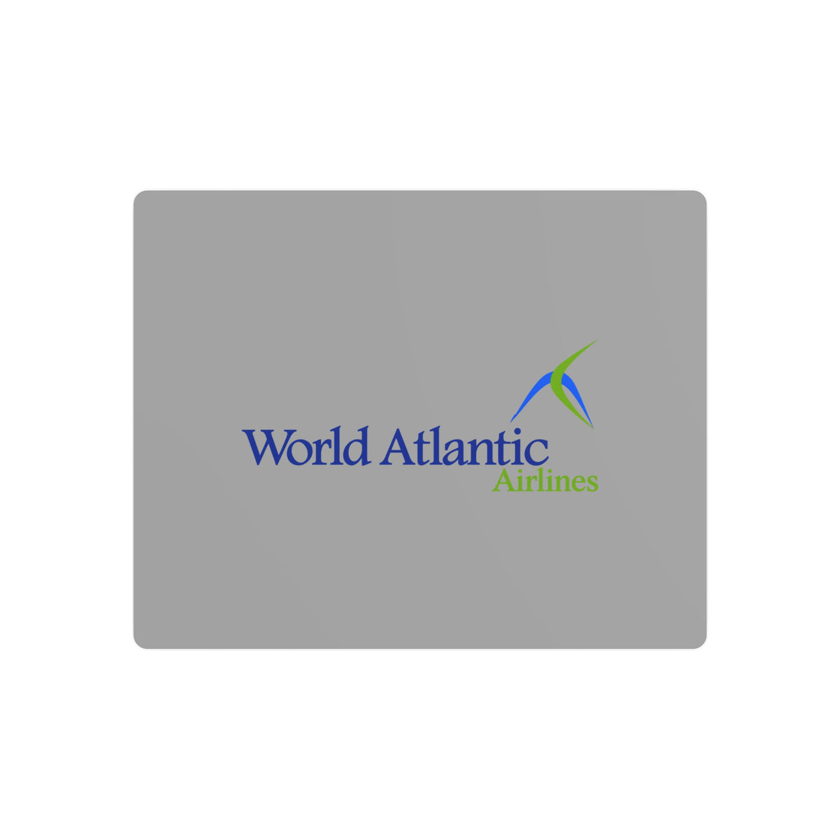 World Atlantic Airlines Metal Sign
