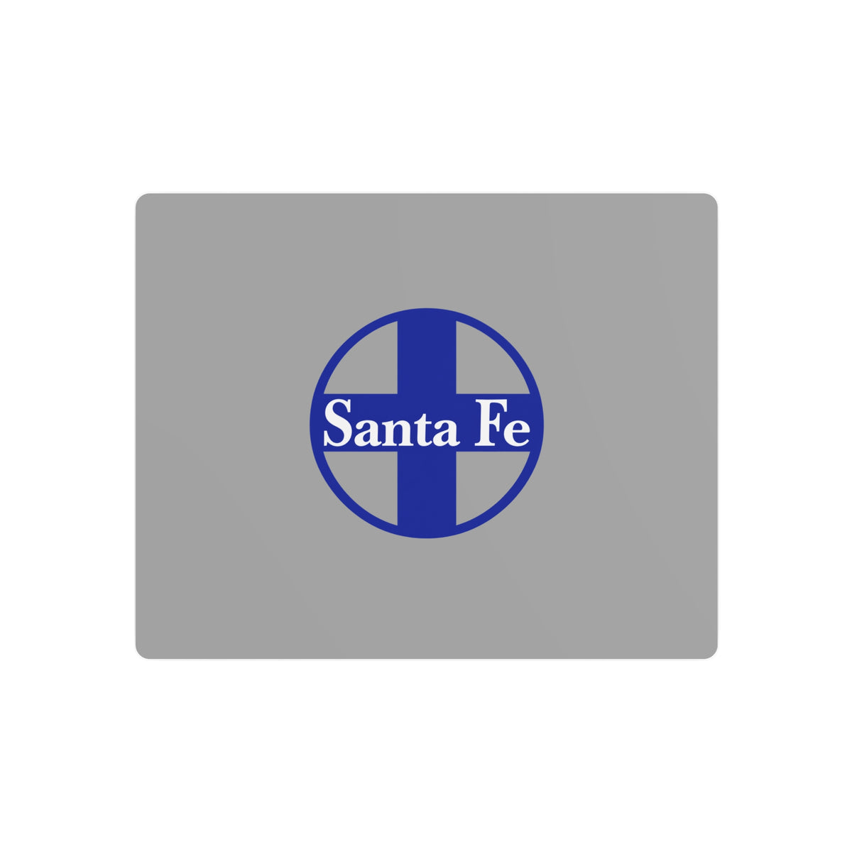 Atchison Topeka and Santa Fe Railway Metal Sign