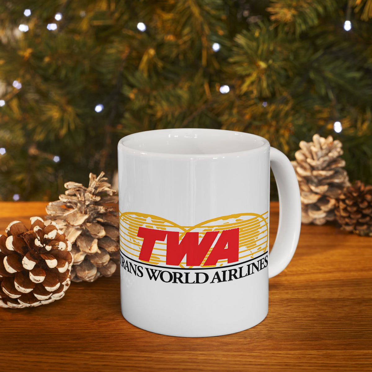 Trans World Airlines (TWA) Ceramic Coffee Mug