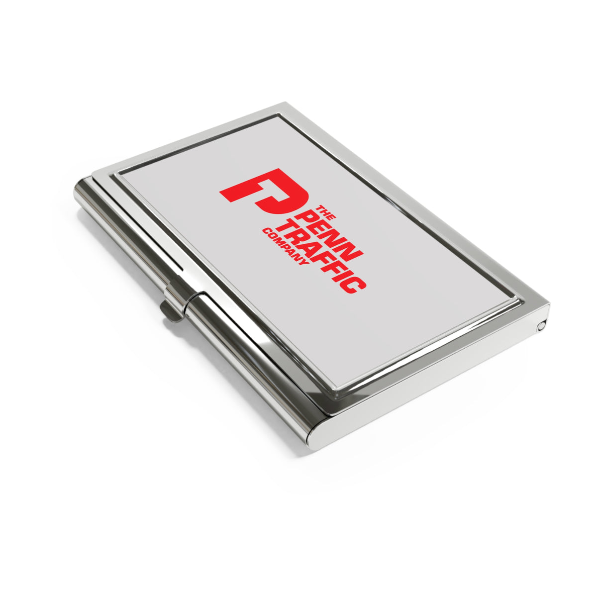 Penn Traffic Metal Business Card Holder
