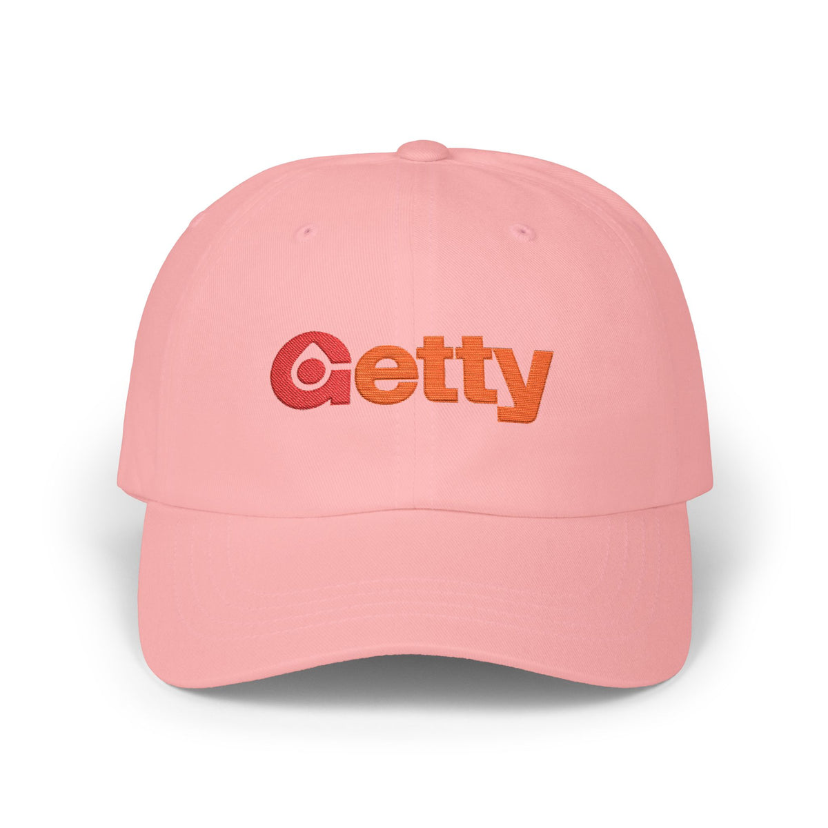 Getty Oil Embroidered Dad Cap Hat