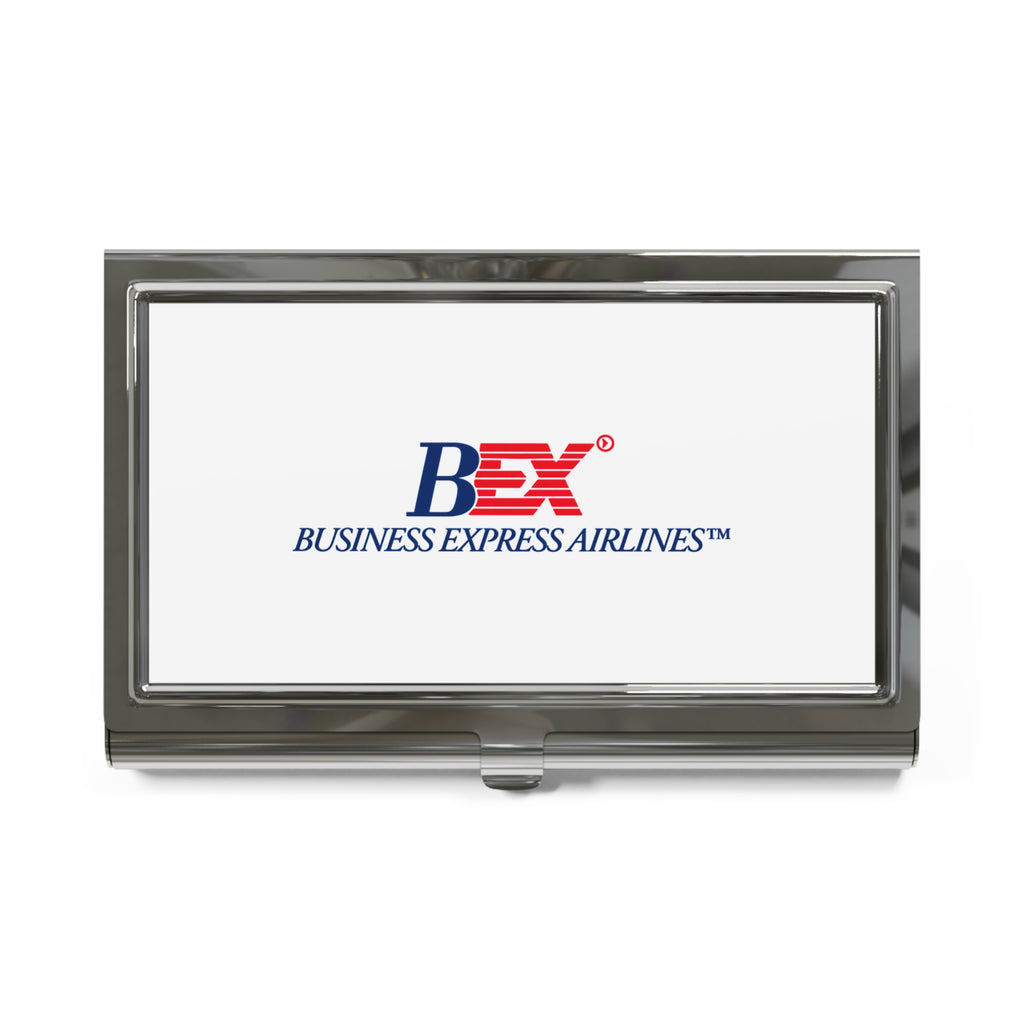 Business Express Airlines Metal Business Card Holder