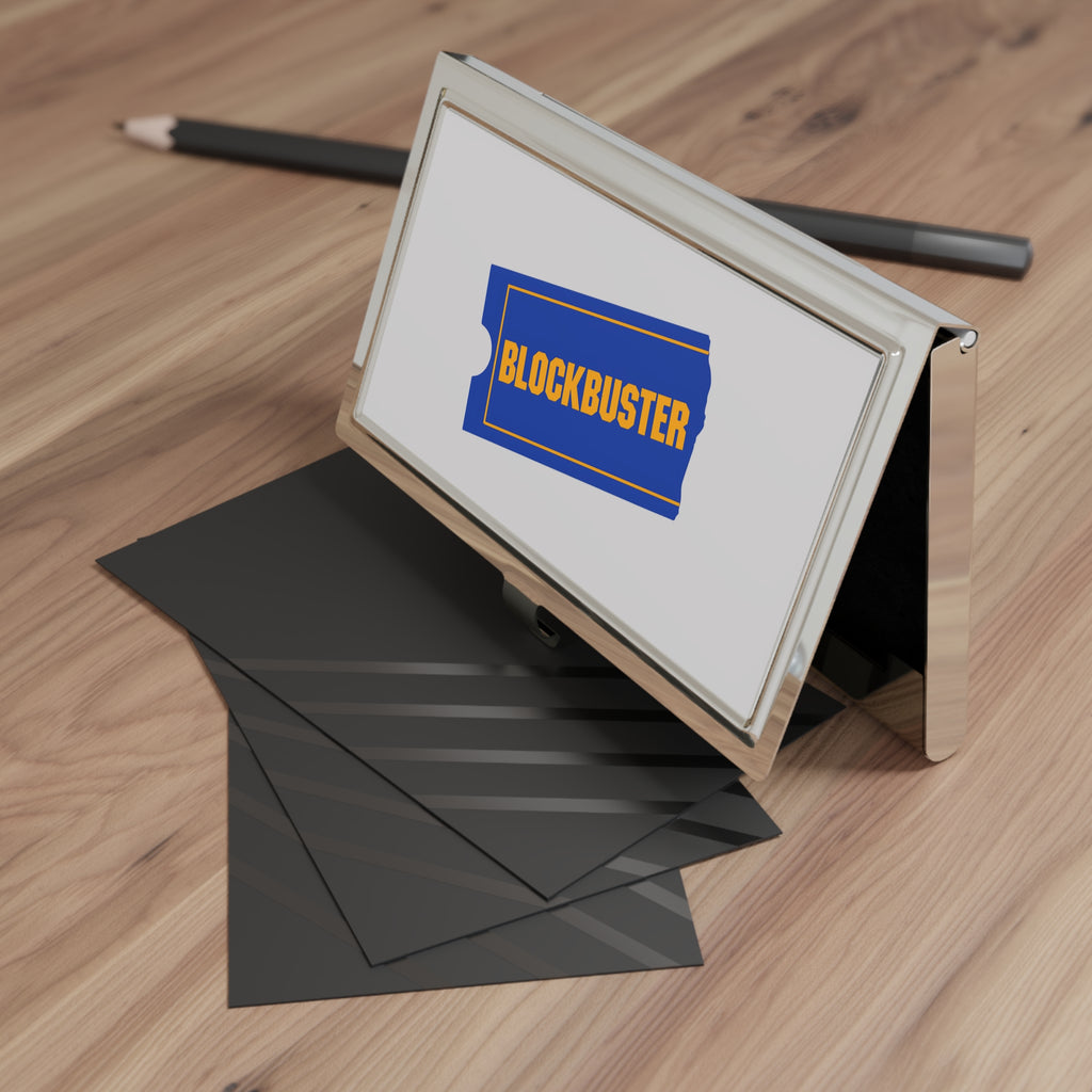 Template Metal Business Card Holder