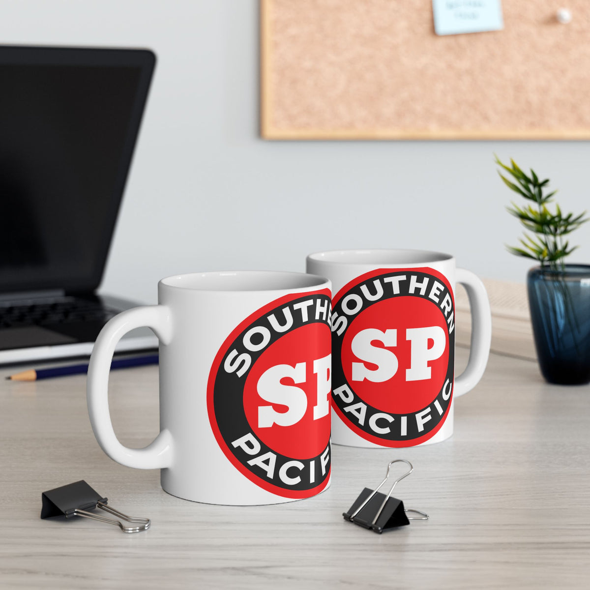 Southern Pacific Railroad Ceramic Coffee Mug