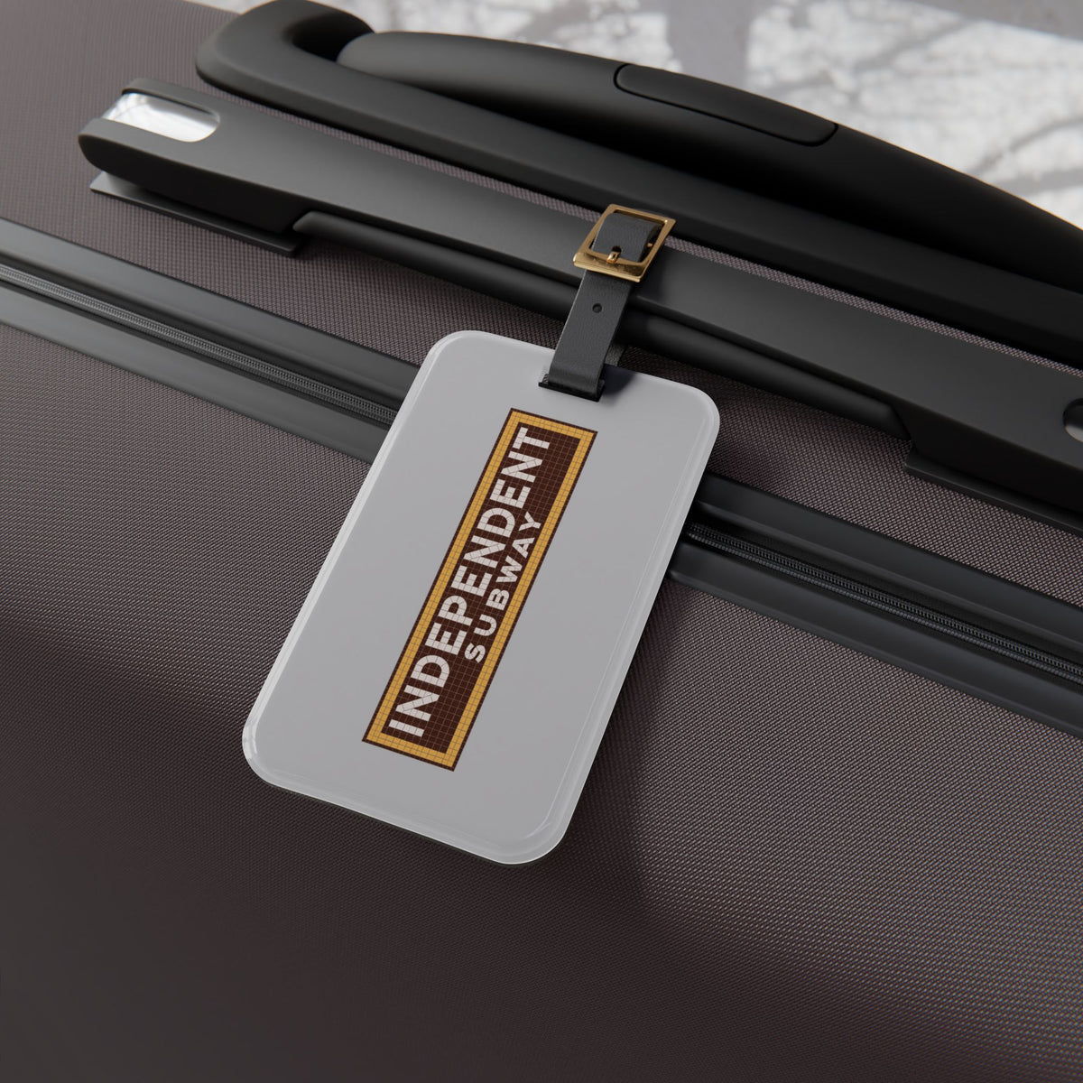 Independent Subway System (IND) Luggage Tag