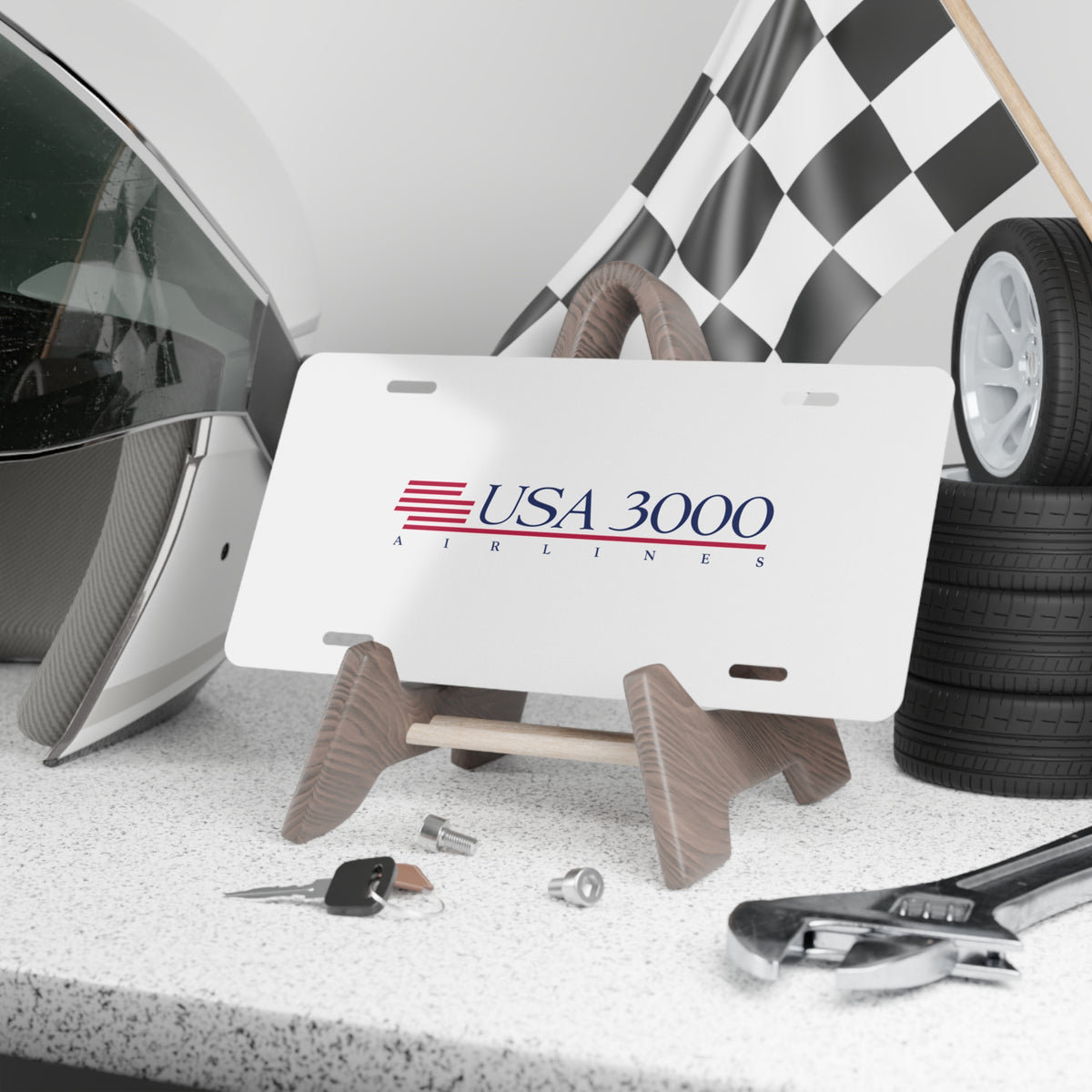 USA3000 Airlines Vanity License Plate