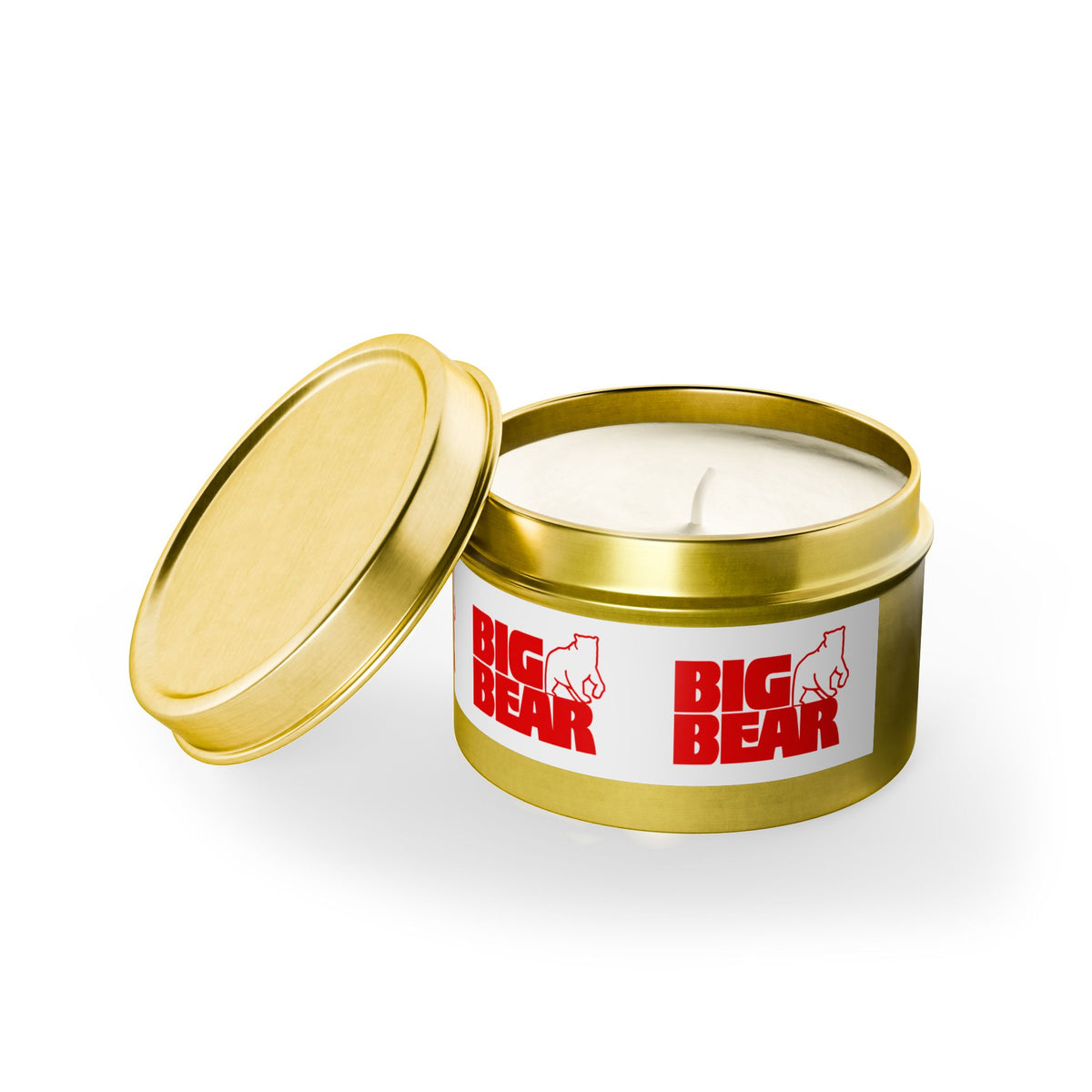 Big Bear Stores Tin Candle