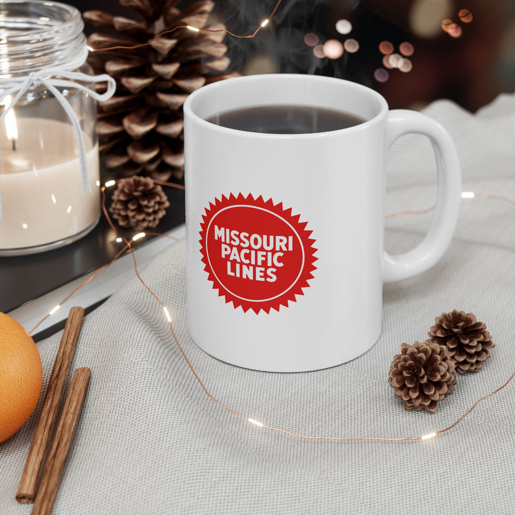 Missouri Pacific Railroad Ceramic Coffee Mug