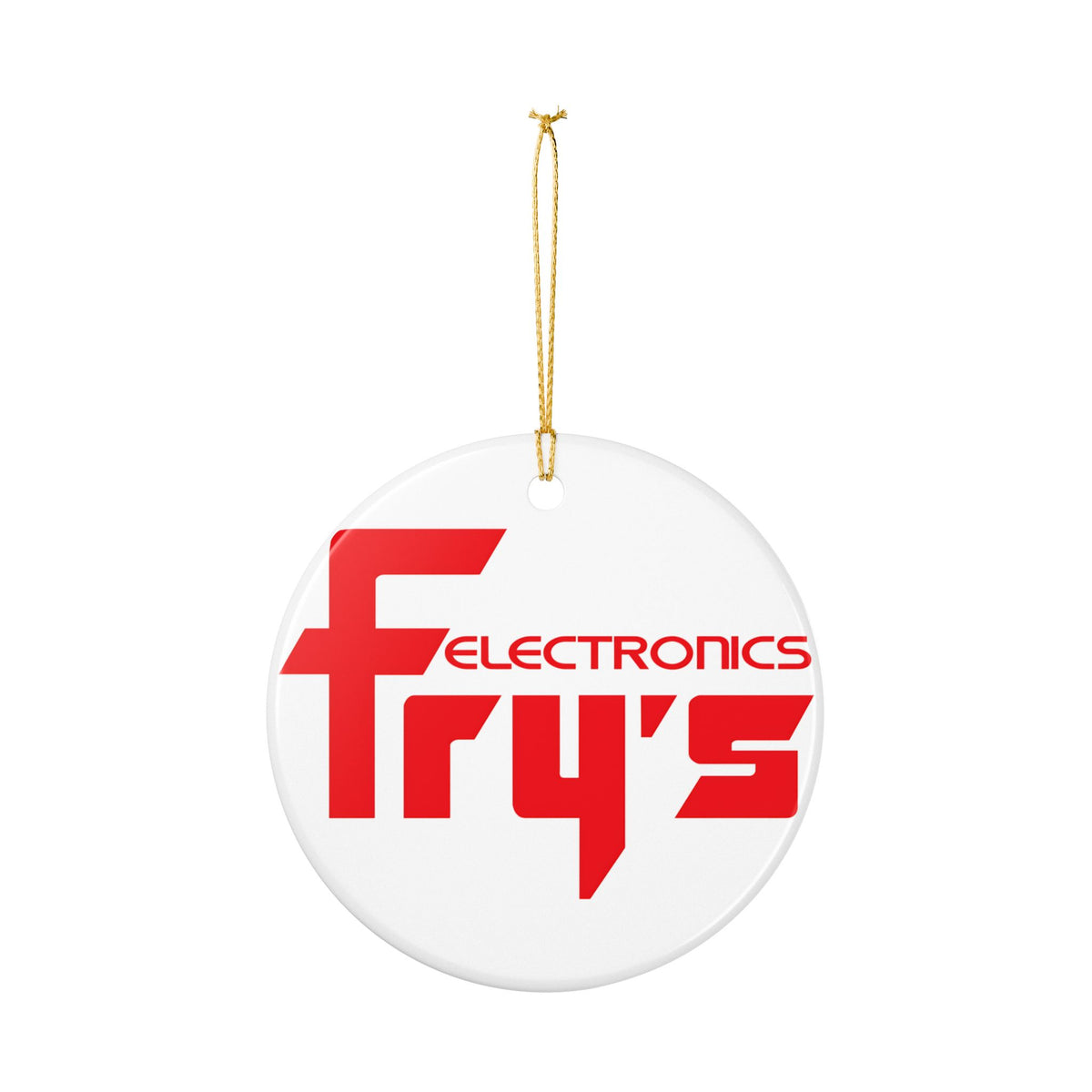 Fry's Electronics, Inc. Ceramic Ornament
