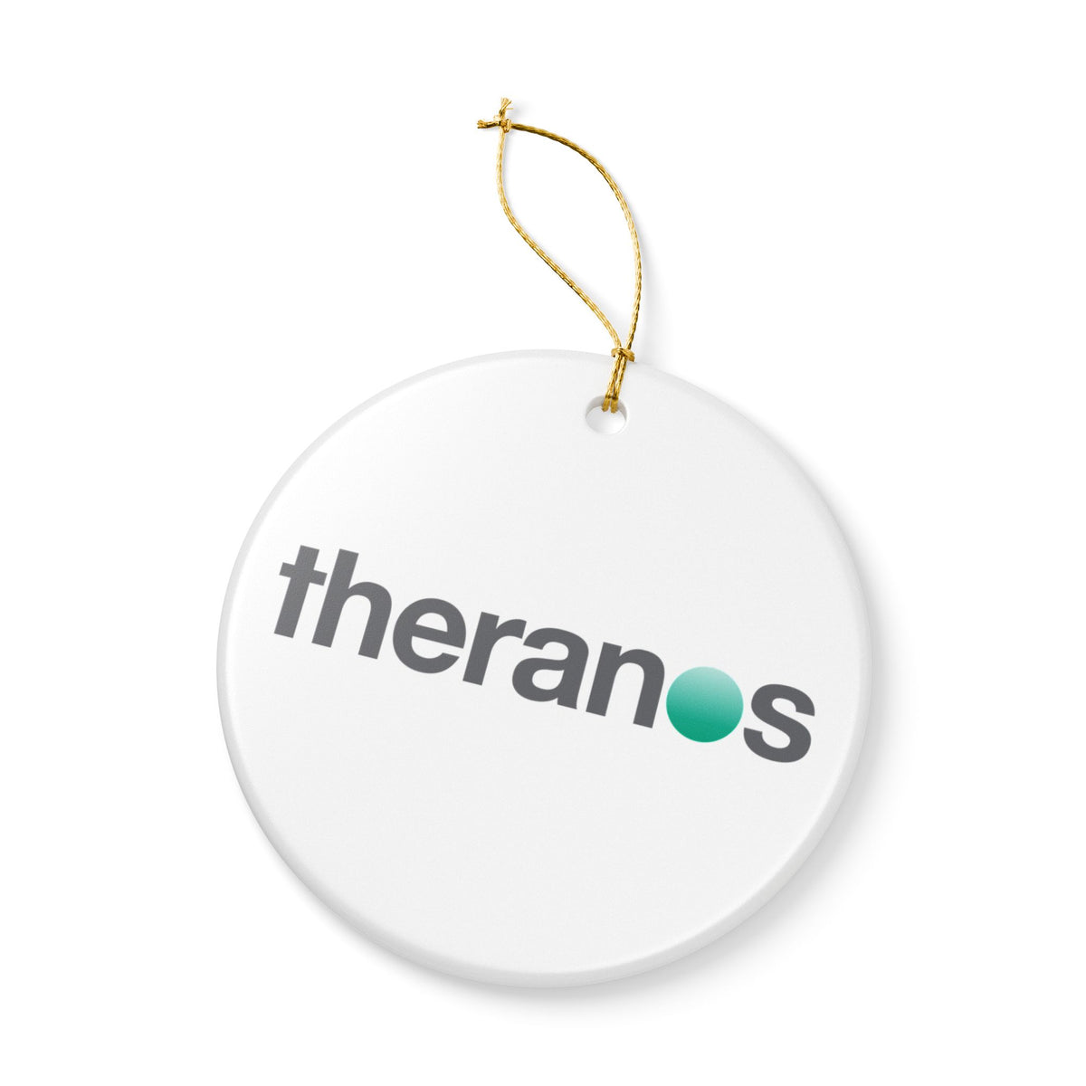 Theranos Ceramic Ornament