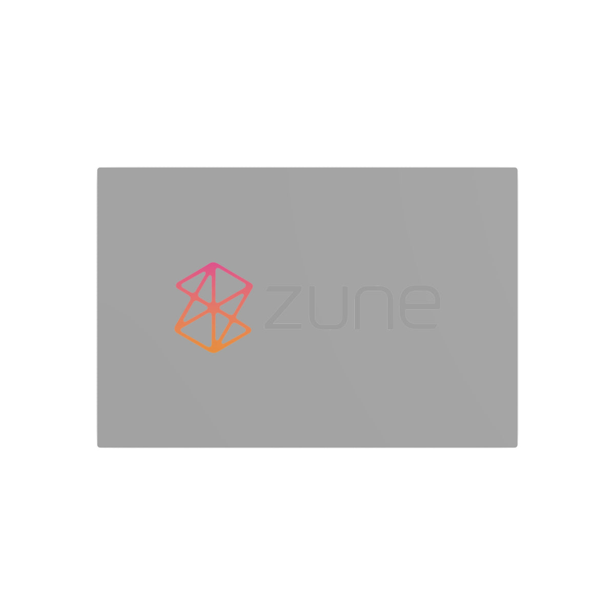 Zune Metal Sign