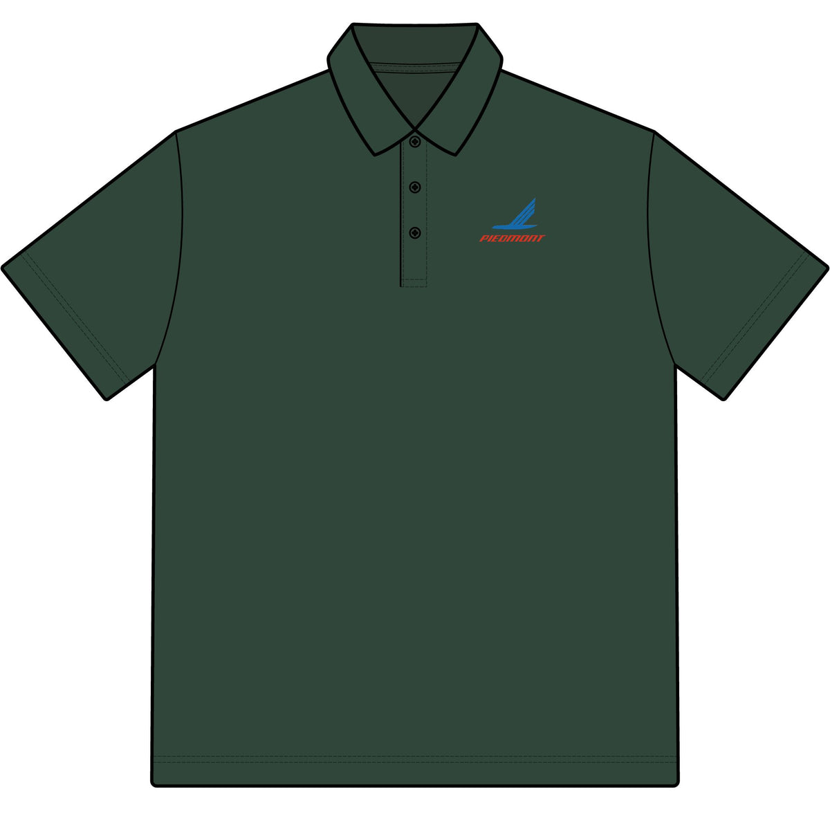 Piedmont Airlines Cotton Polo Shirt