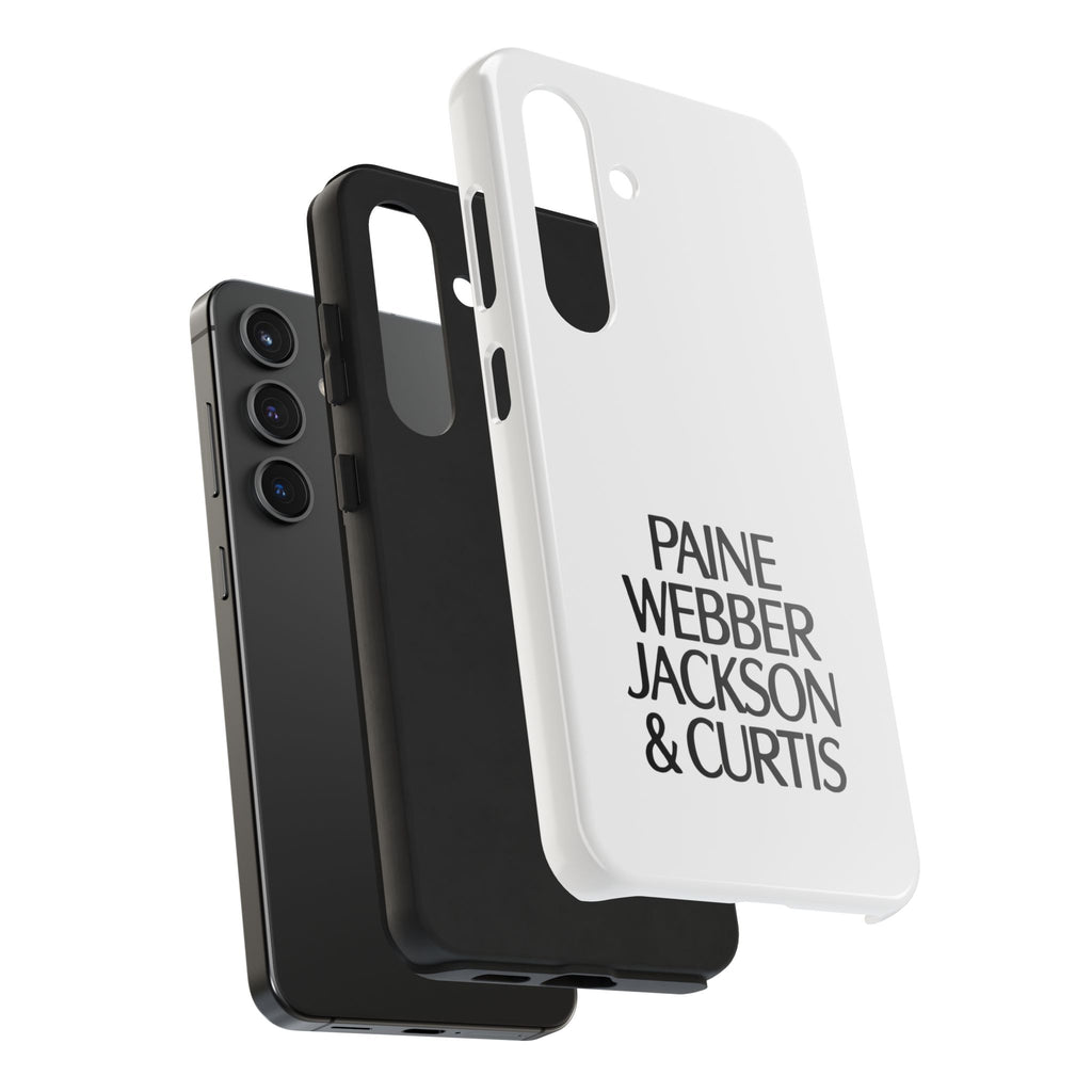 Paine Webber Jackson & Curtis Tough Phone Case