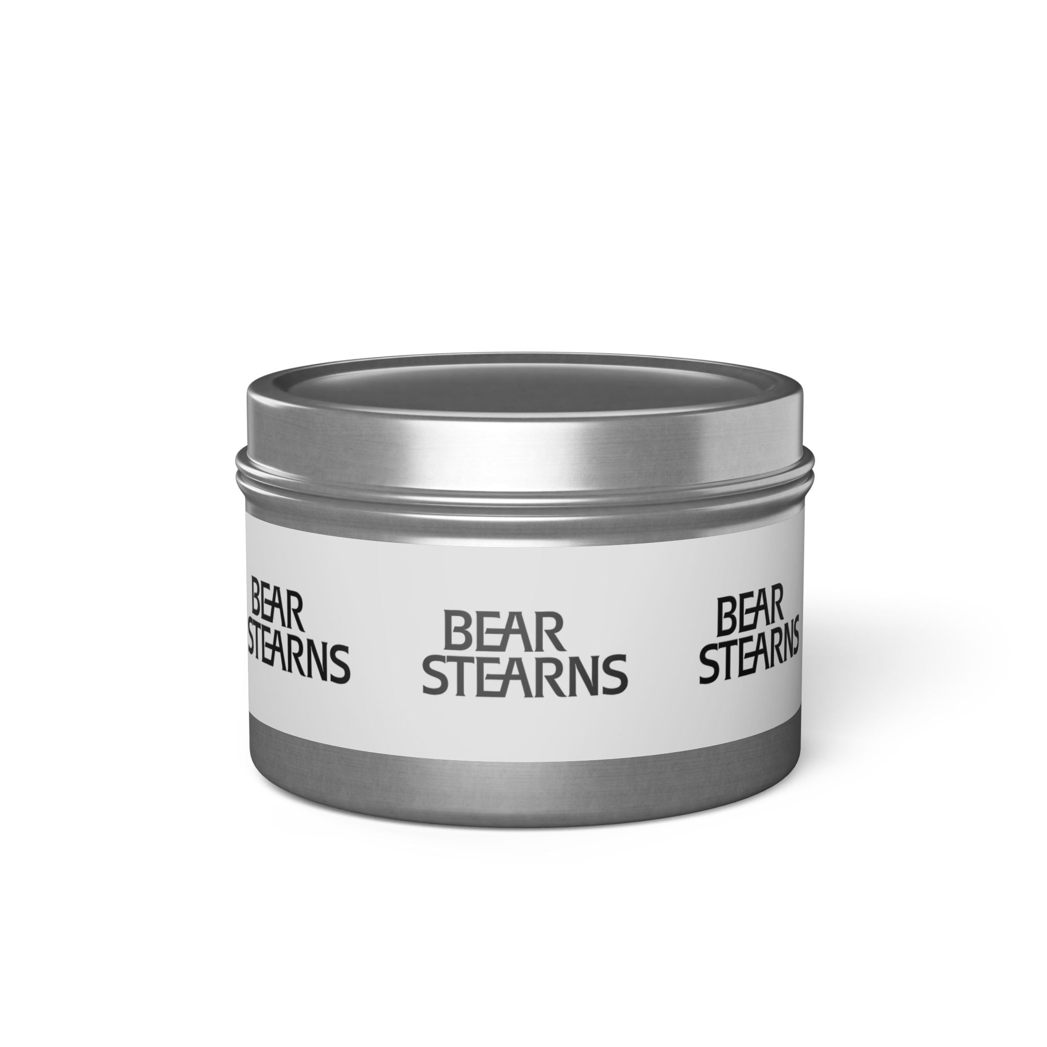 Bear Stearns Tin Candle