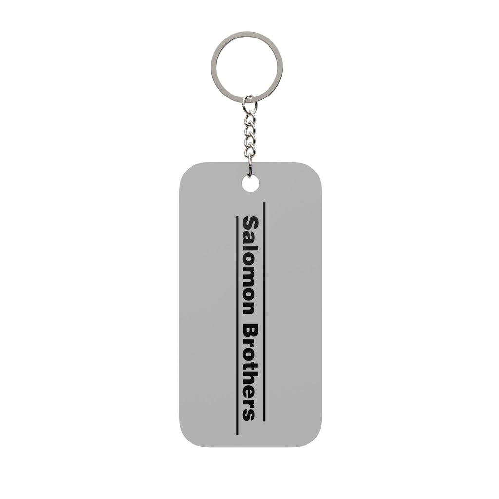 Salomon Brothers Double-Sided Keychain Charm