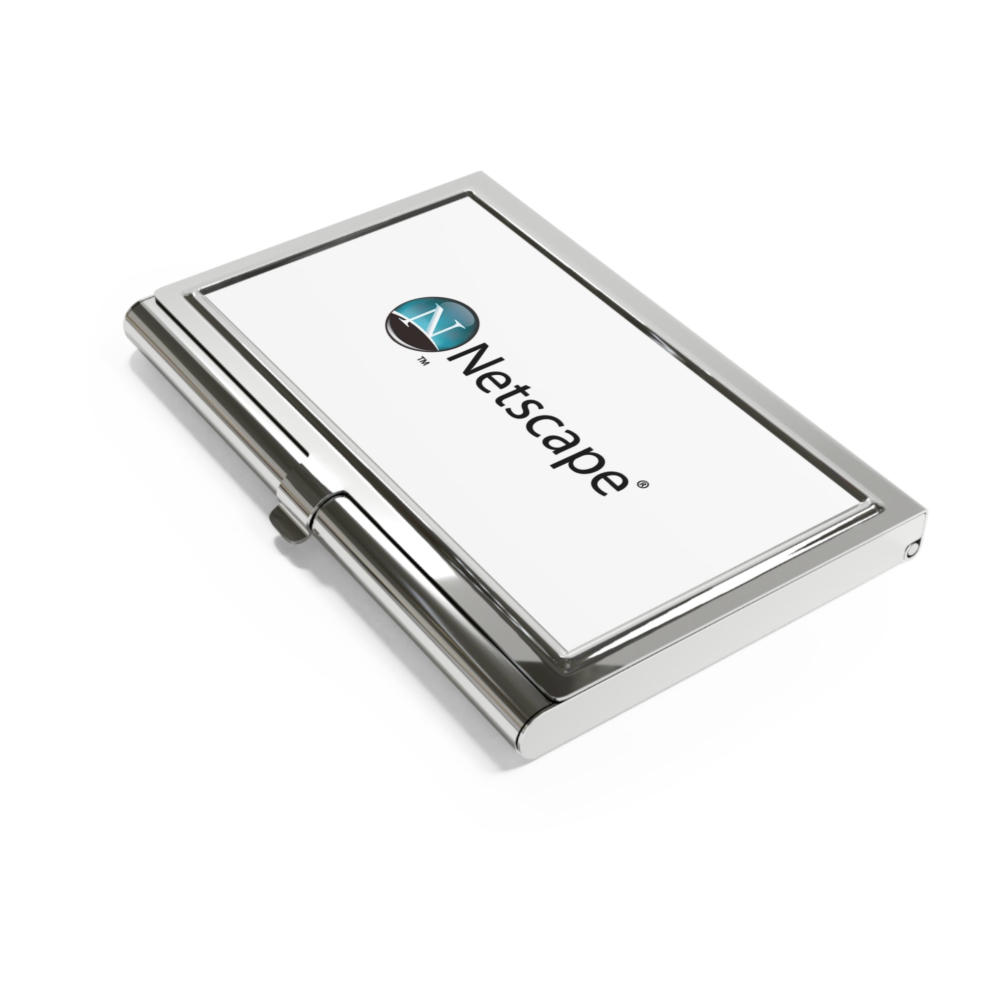 Netscape Metal Business Card Holder