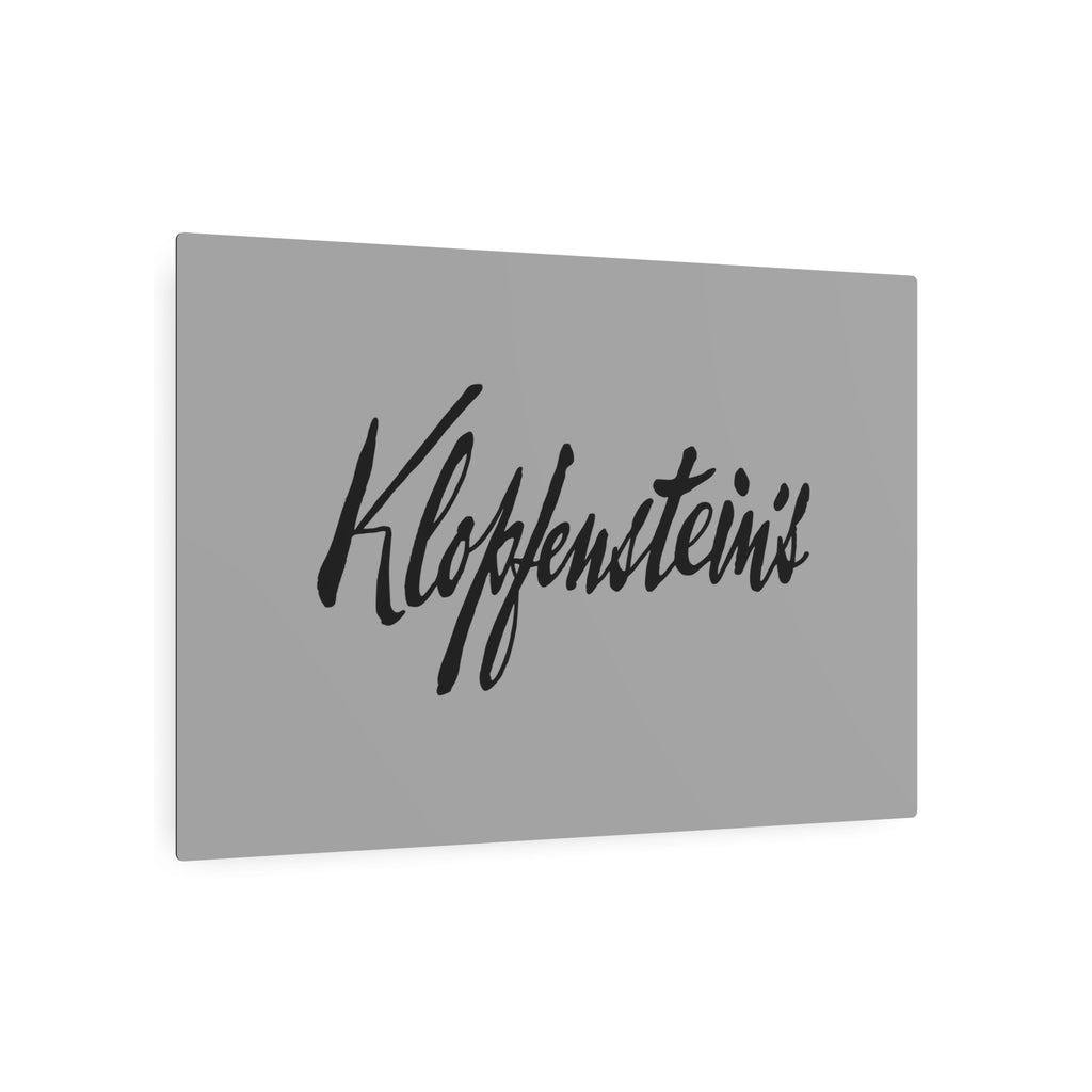 Klopfenstein's Metal Sign