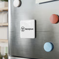 Westinghouse Electric Corporation Square Porcelain Fridge Magnet