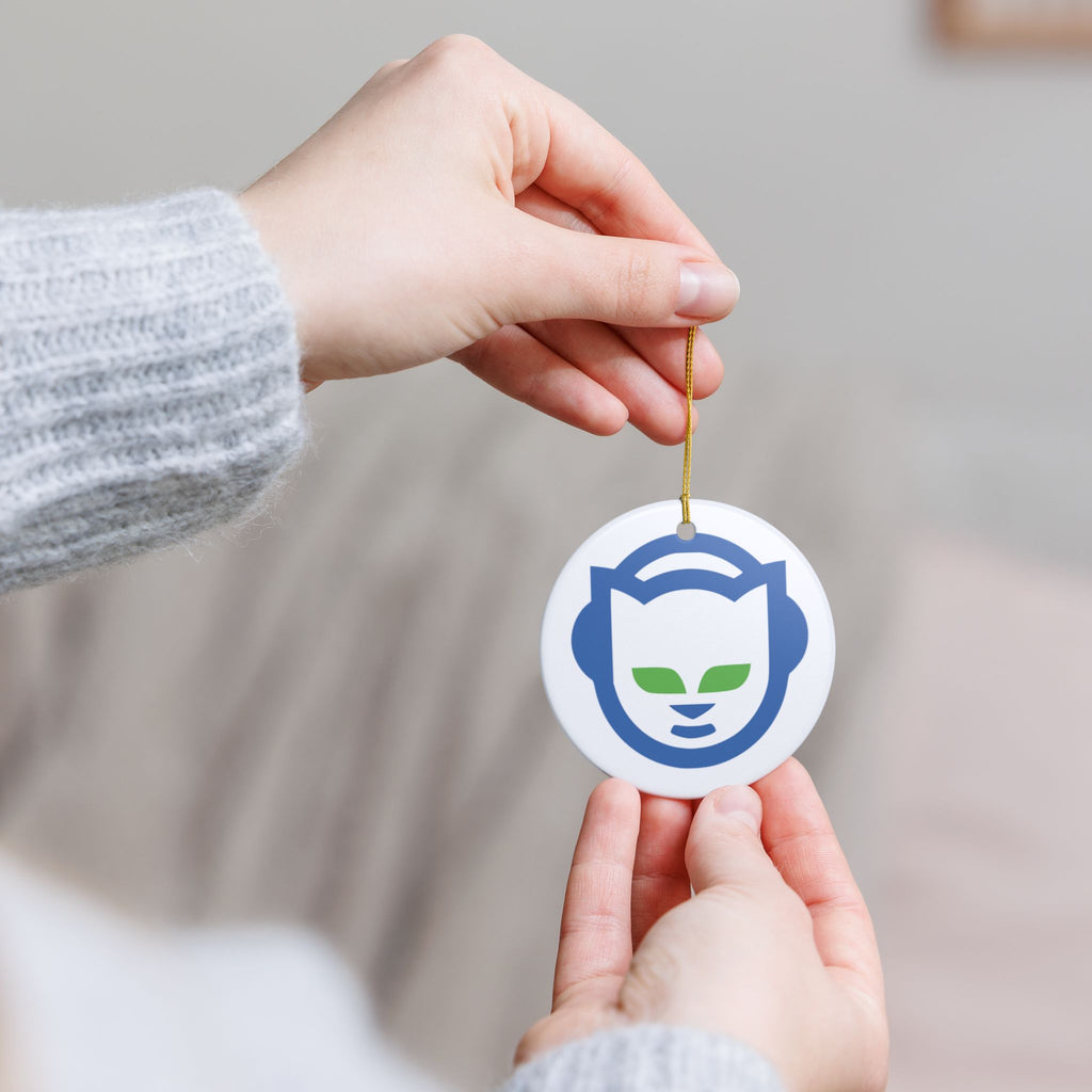 Napster Ceramic Ornament