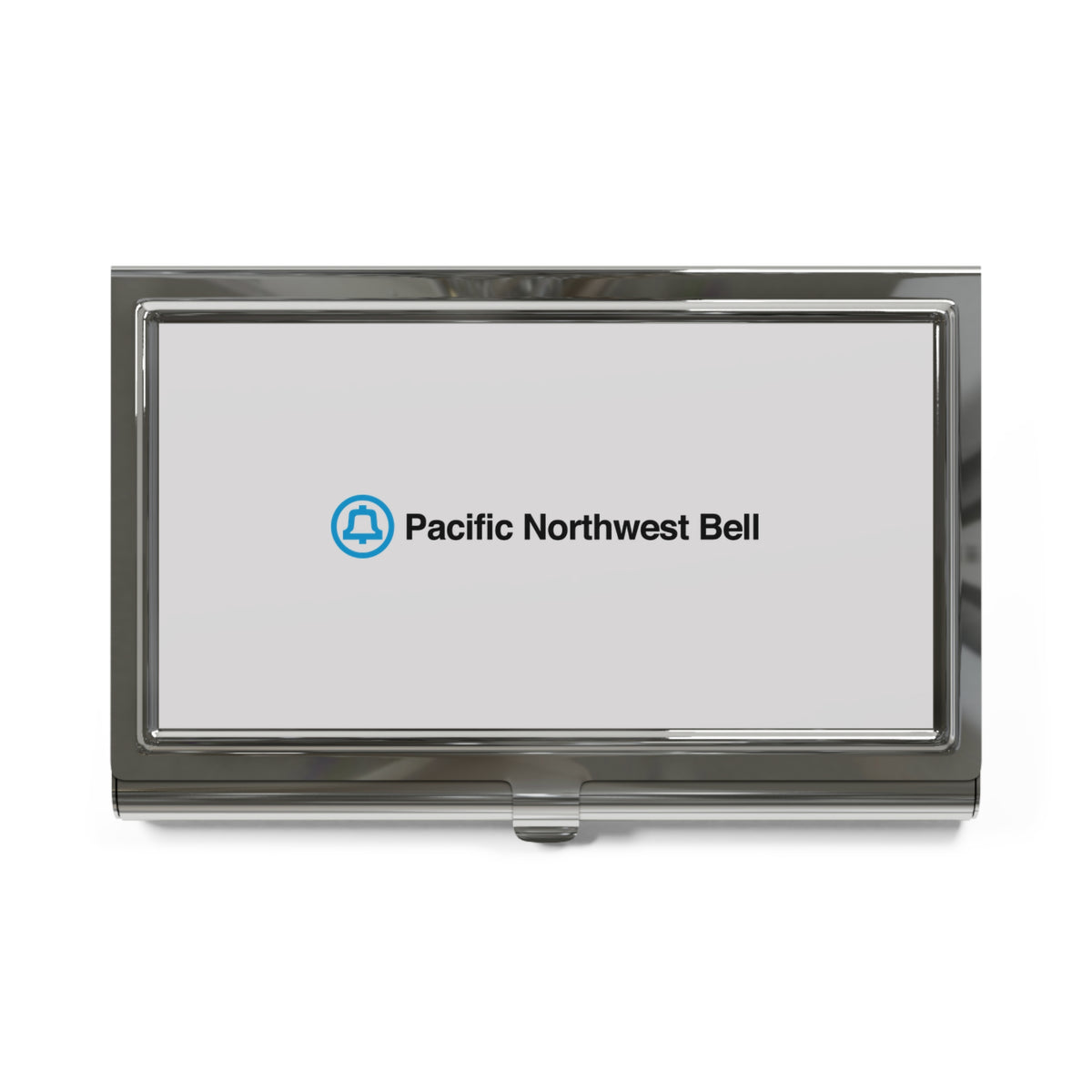Pacific Northwest Bell Metal Business Card Holder