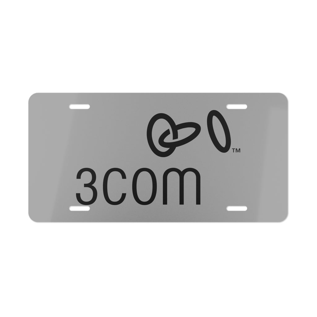 3Com Corporation Vanity License Plate