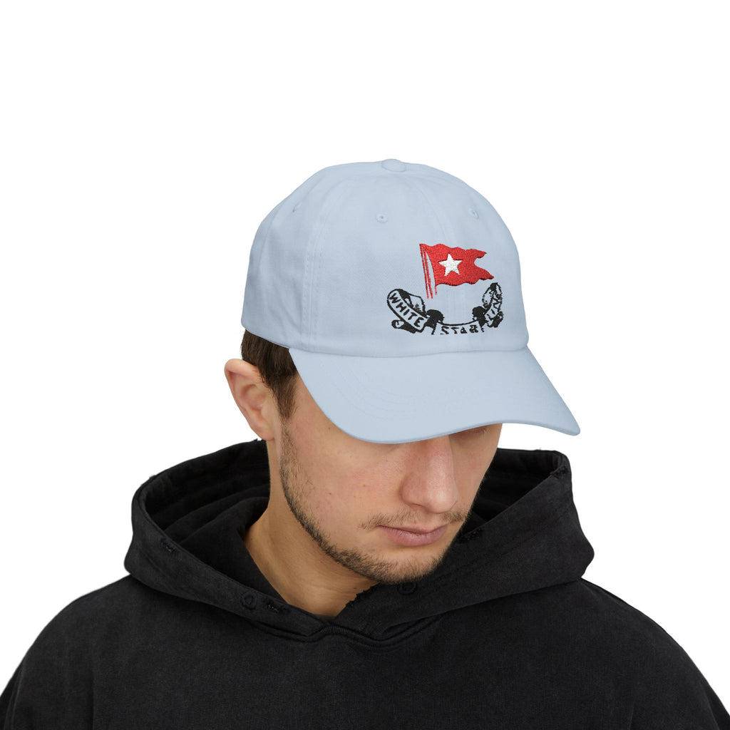 White Star Line Embroidered Dad Cap Hat
