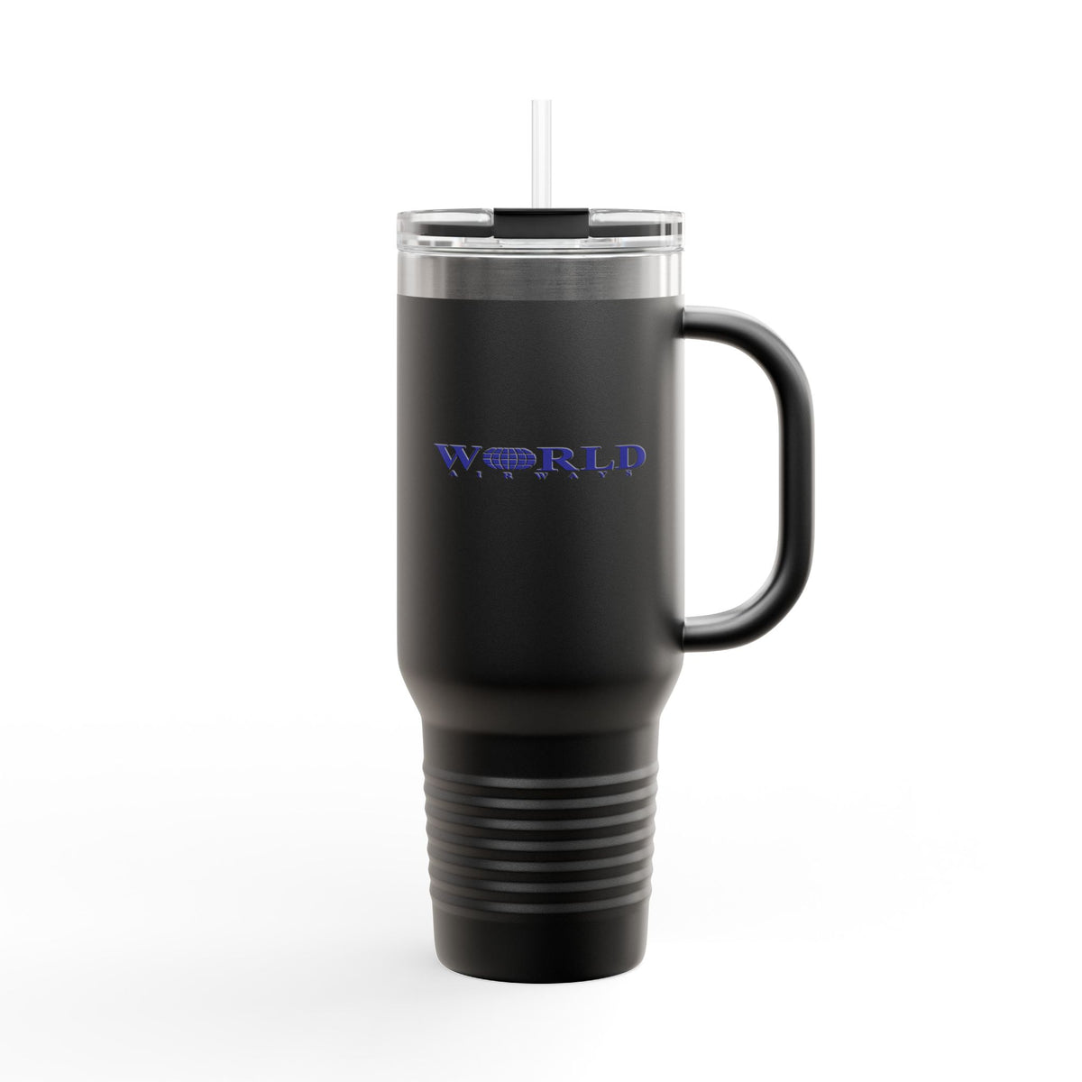 World Airways 40oz Insulated Travel Mug Stainless Tumbler