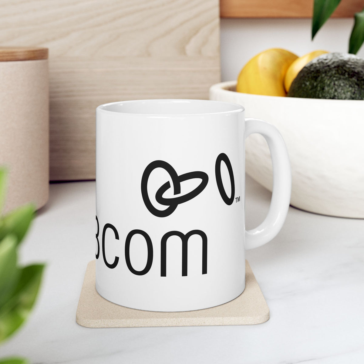 3Com Corporation Ceramic Coffee Mug