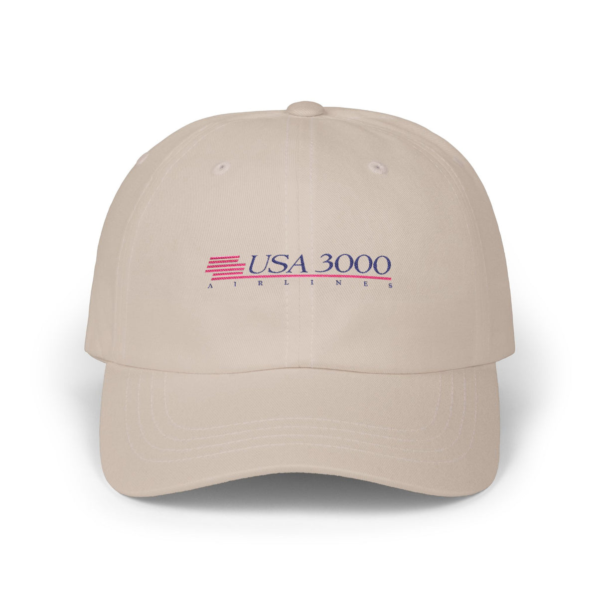USA3000 Airlines Embroidered Dad Cap Hat