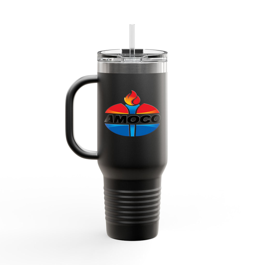Amoco 40oz Insulated Travel Mug Stainless Tumbler