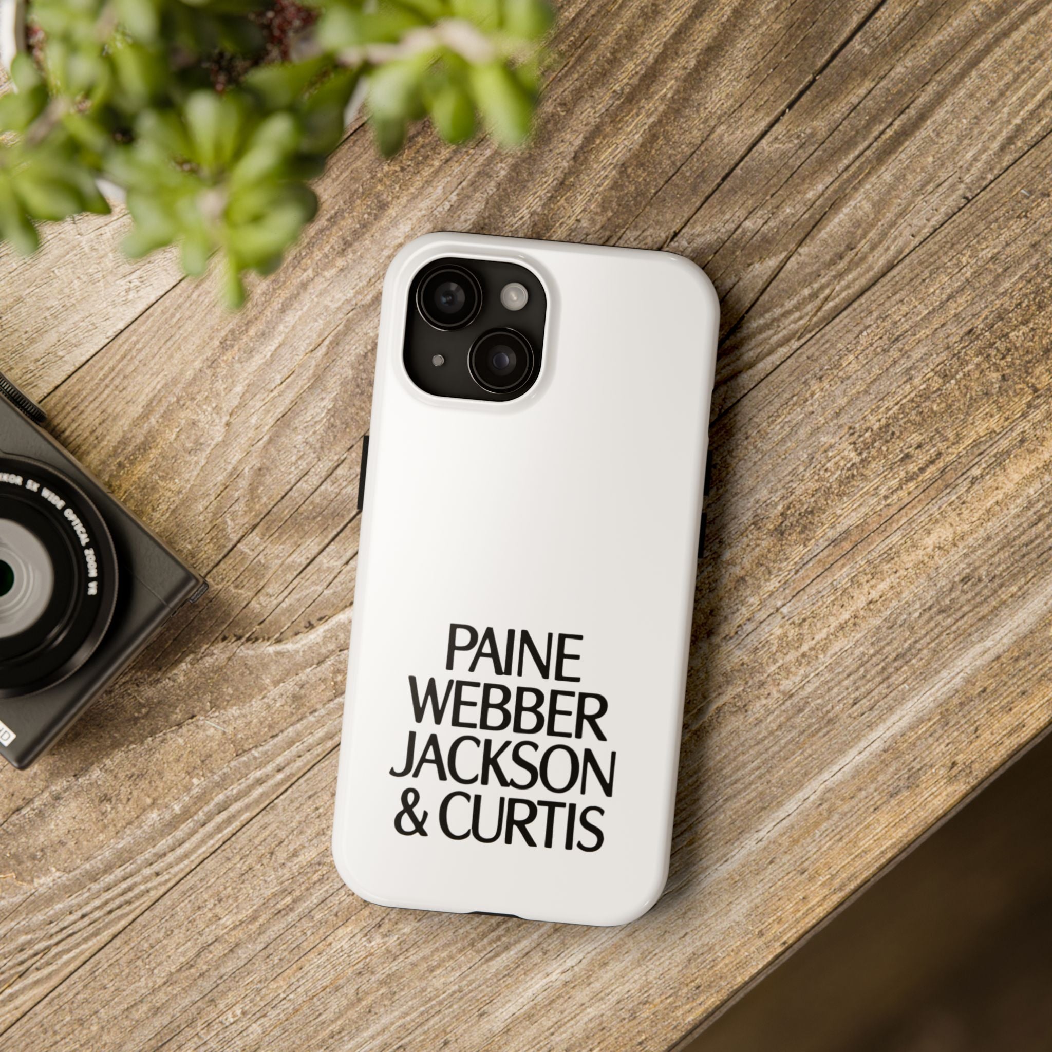 Paine Webber Jackson & Curtis Tough Phone Case