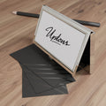 Uptons Metal Business Card Holder