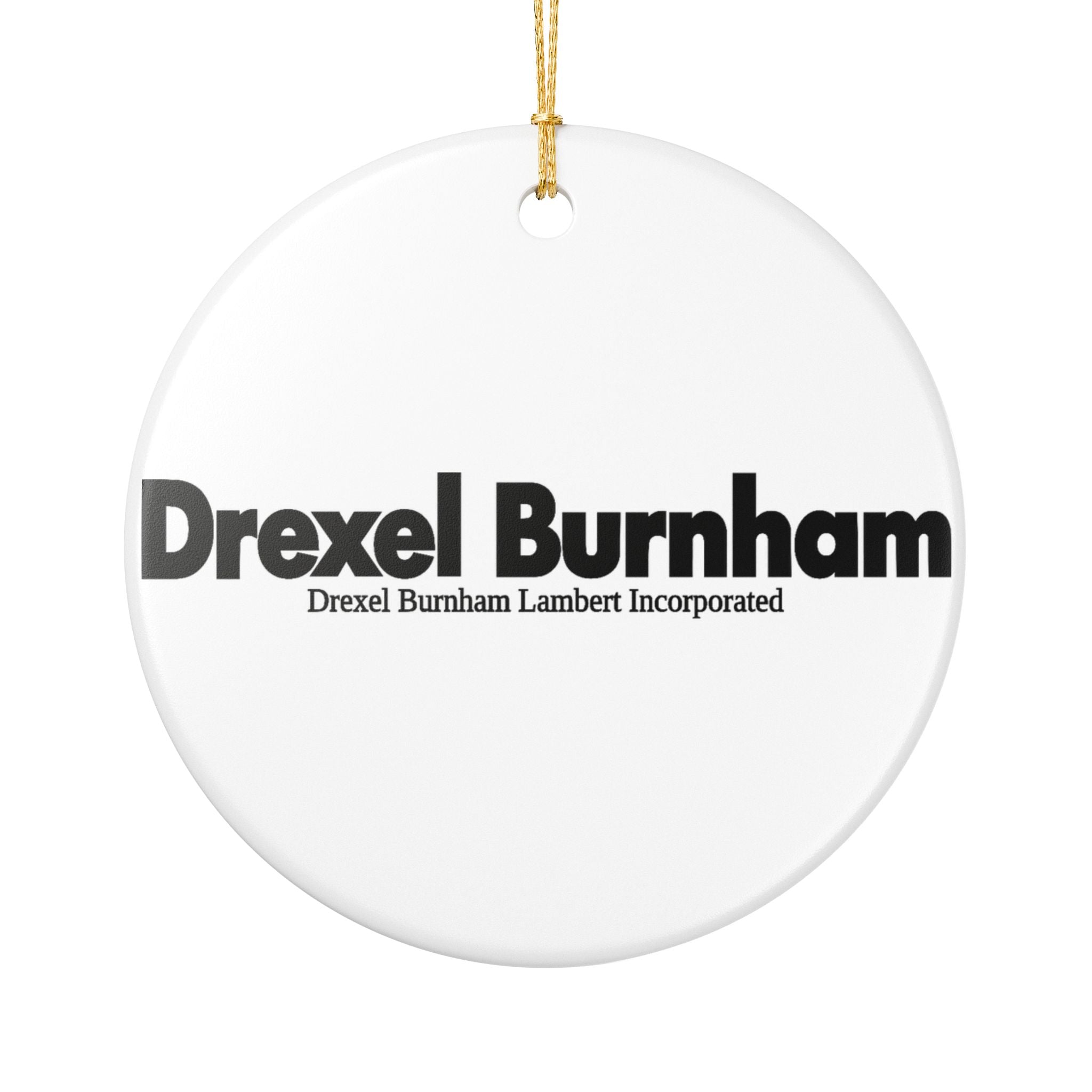 Drexel Burnham Lambert Ceramic Ornament