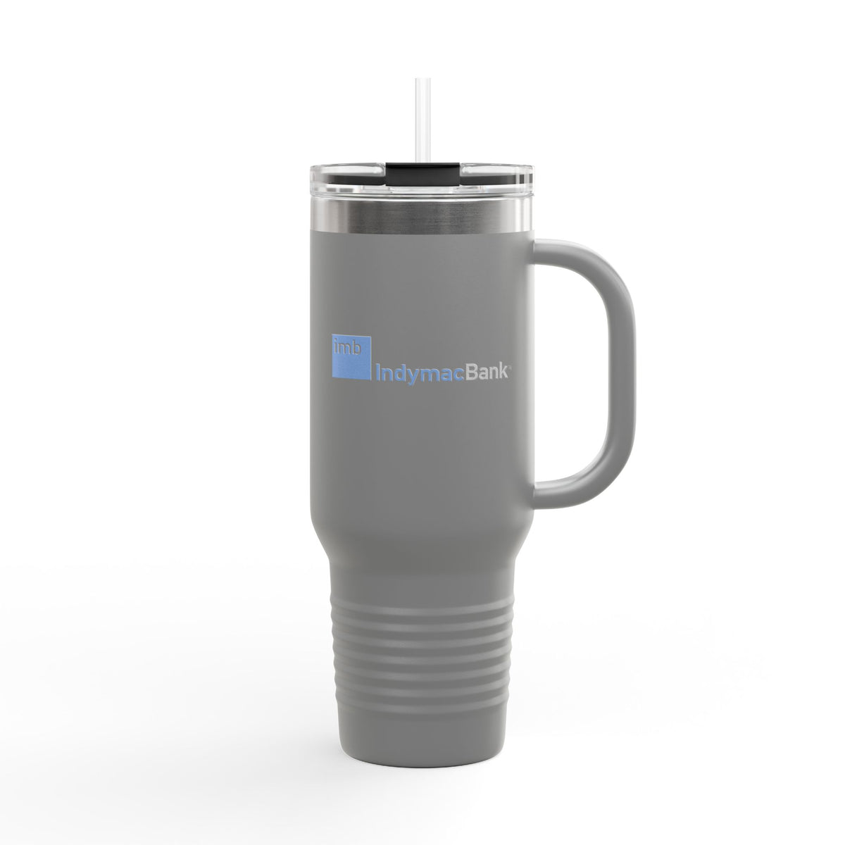 IndyMac Bank 40oz Insulated Travel Mug Stainless Tumbler