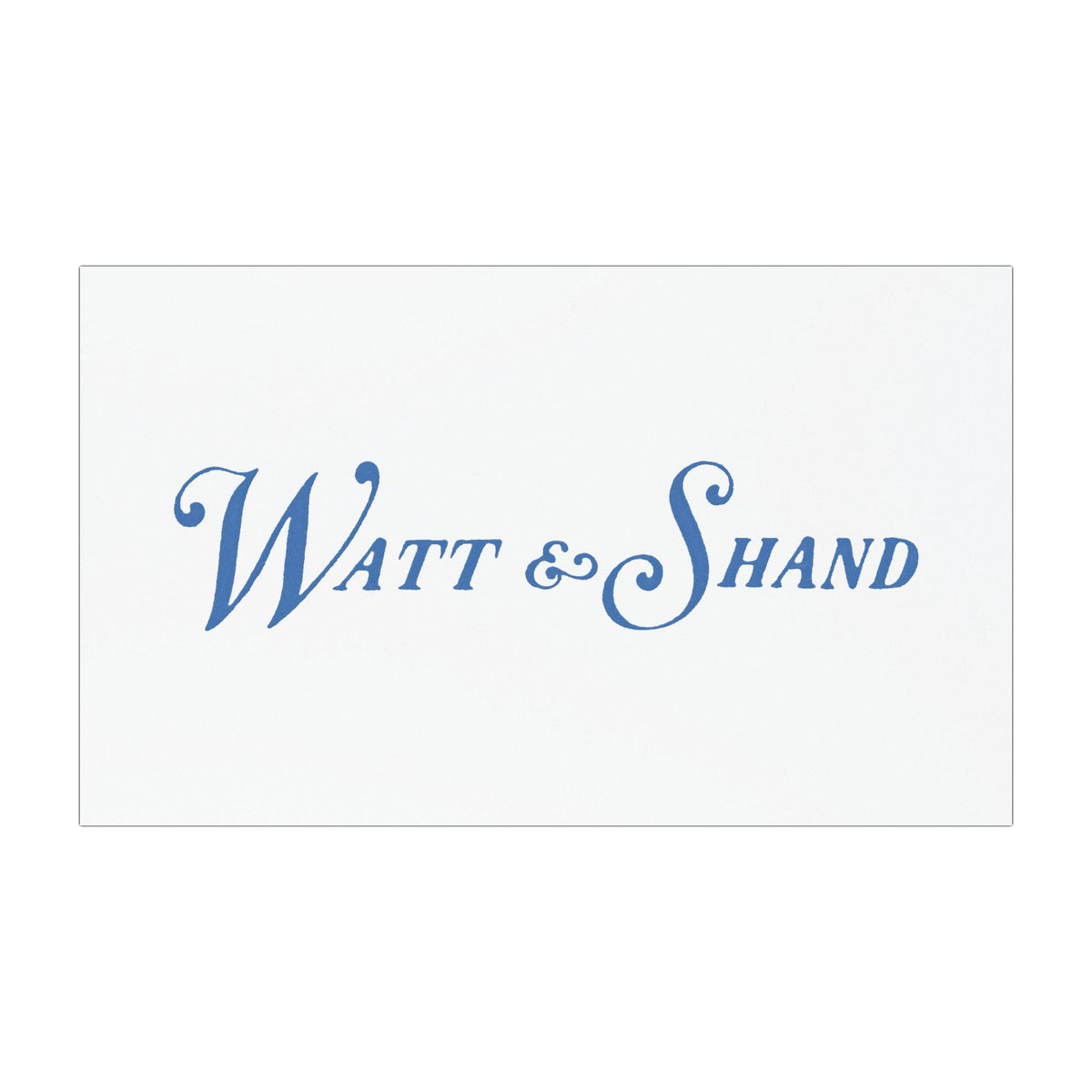 Watt & Shand Car Magnet