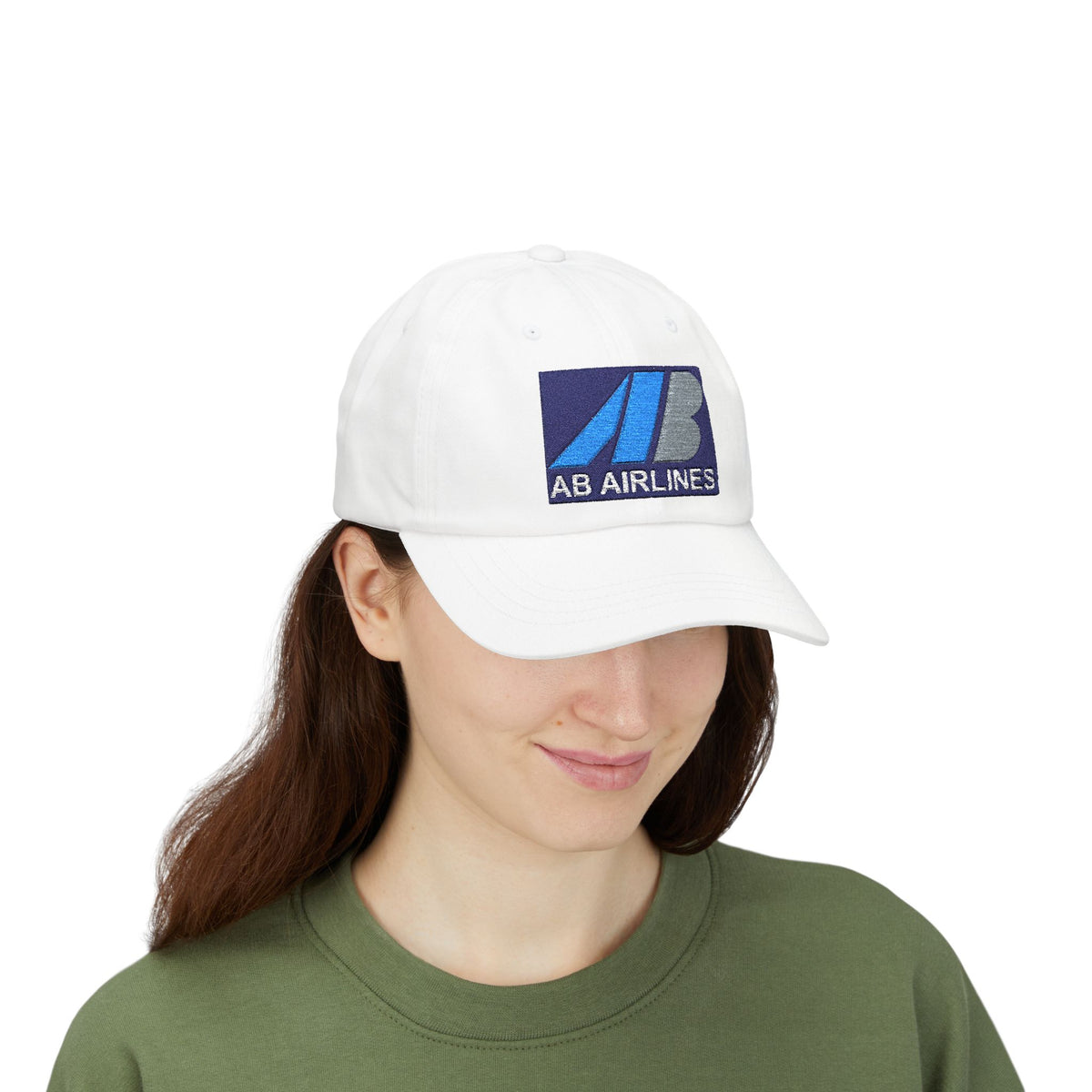 AB Airlines Embroidered Dad Cap Hat