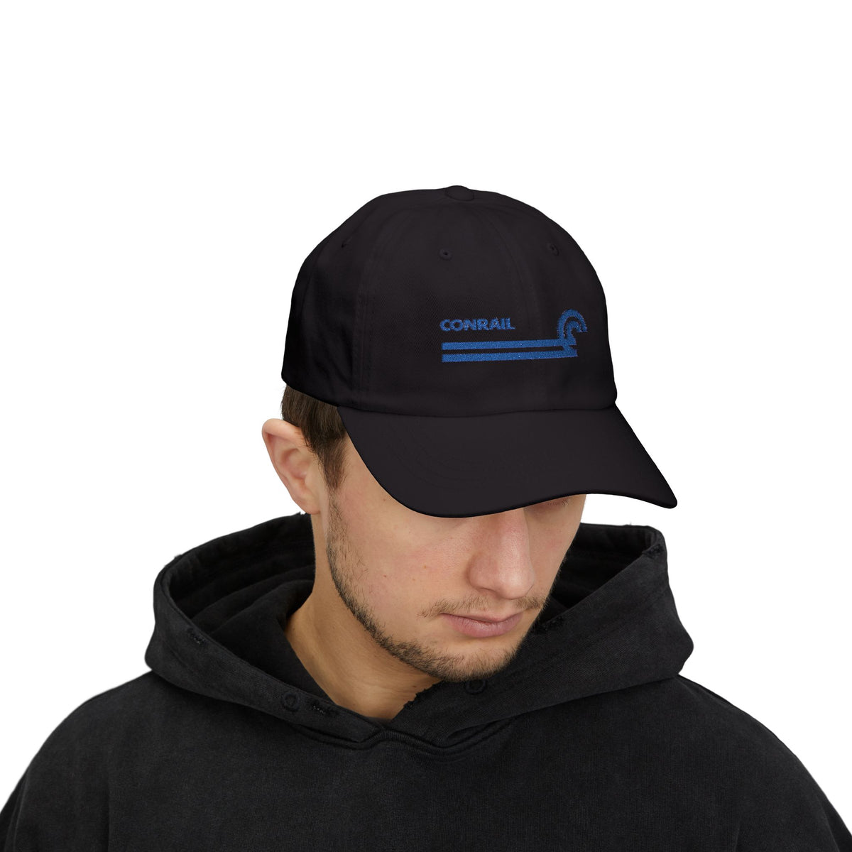 Conrail (Consolidated Rail Corporation) Embroidered Dad Cap Hat