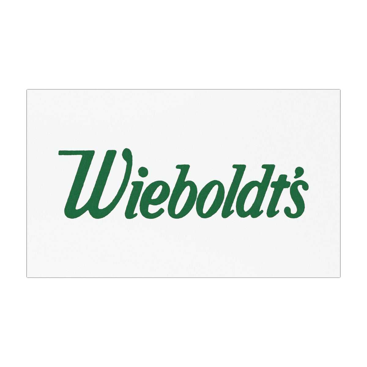 Wieboldt's Car Magnet