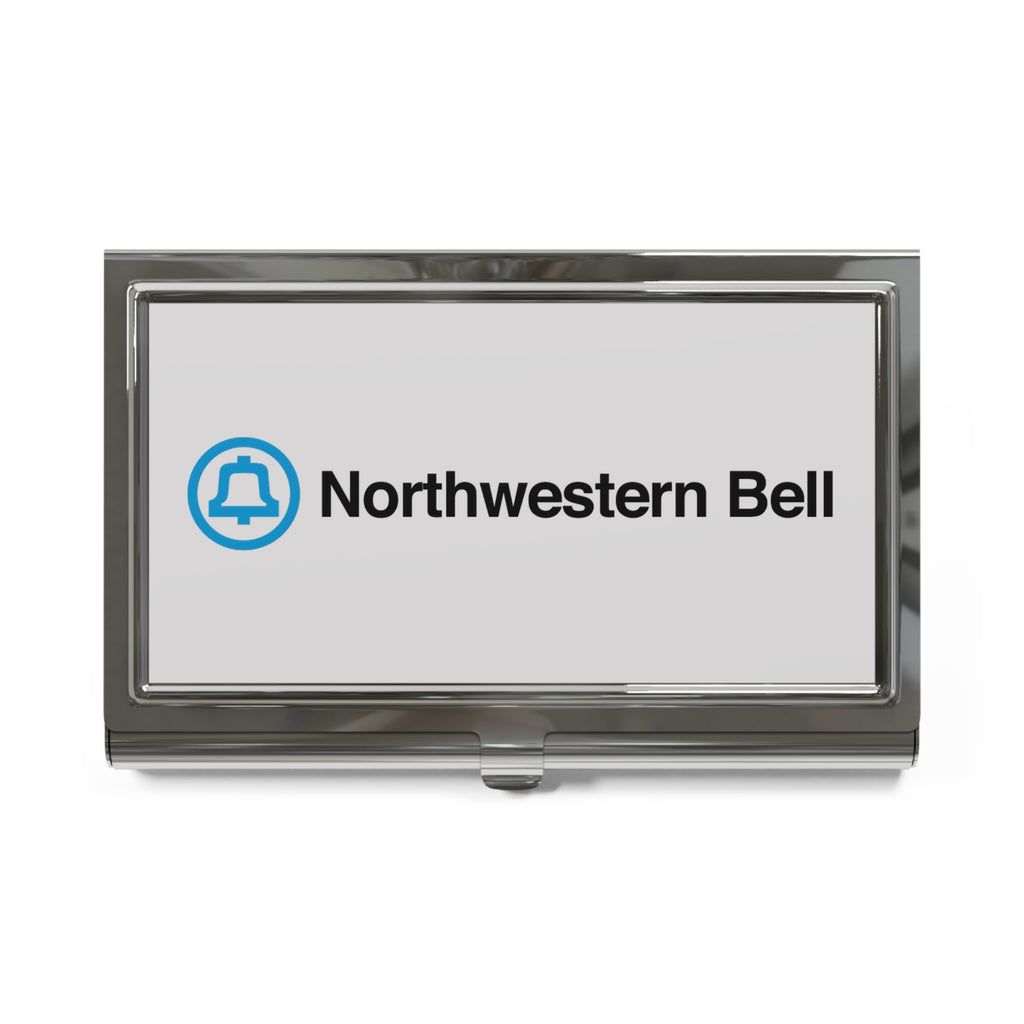 Northwestern Bell Metal Business Card Holder