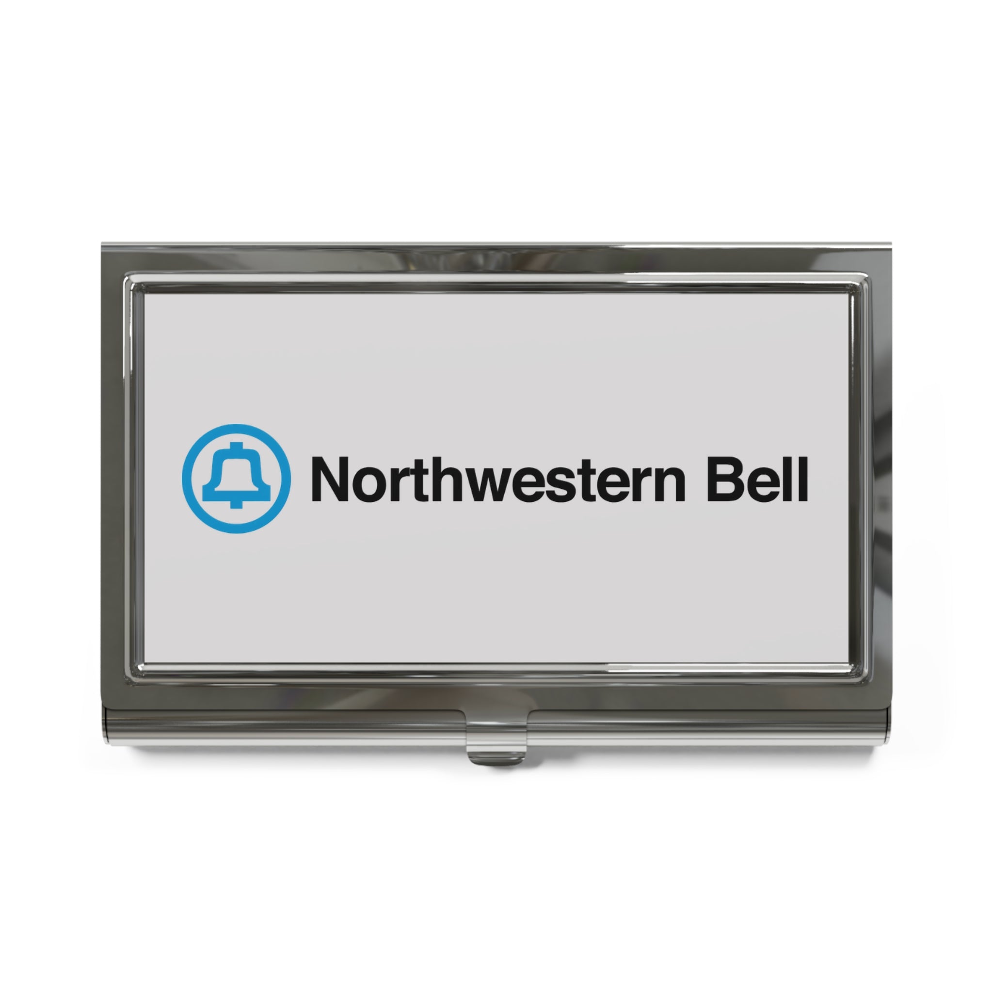 Northwestern Bell Metal Business Card Holder