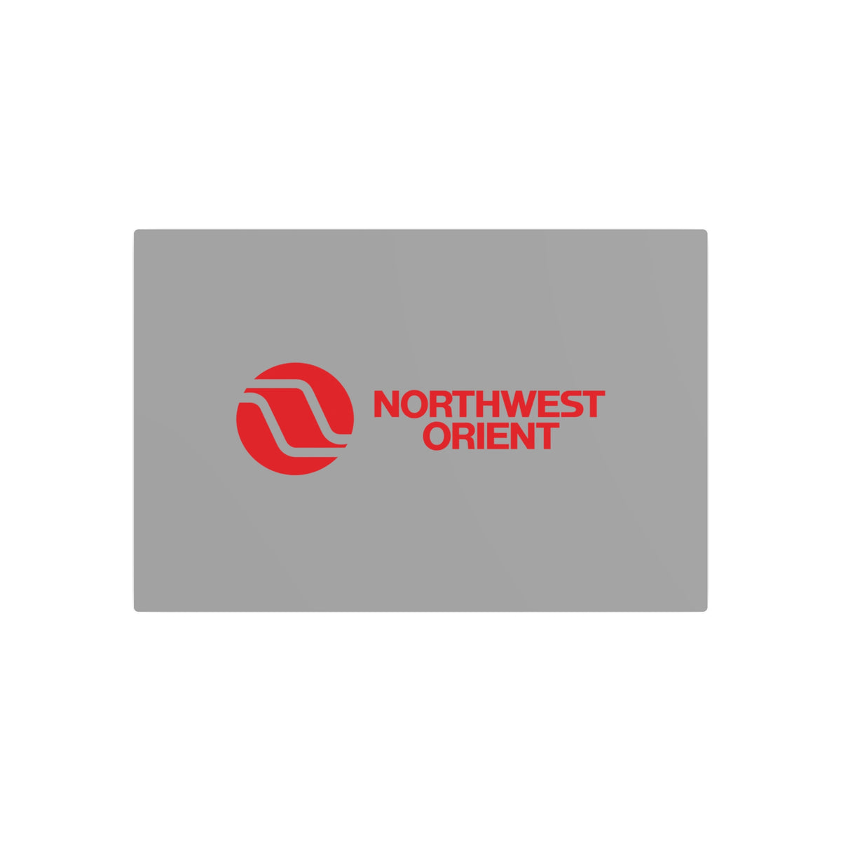 Northwest Orient Airlines Metal Sign