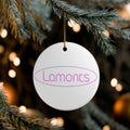 Lamonts Ceramic Ornament