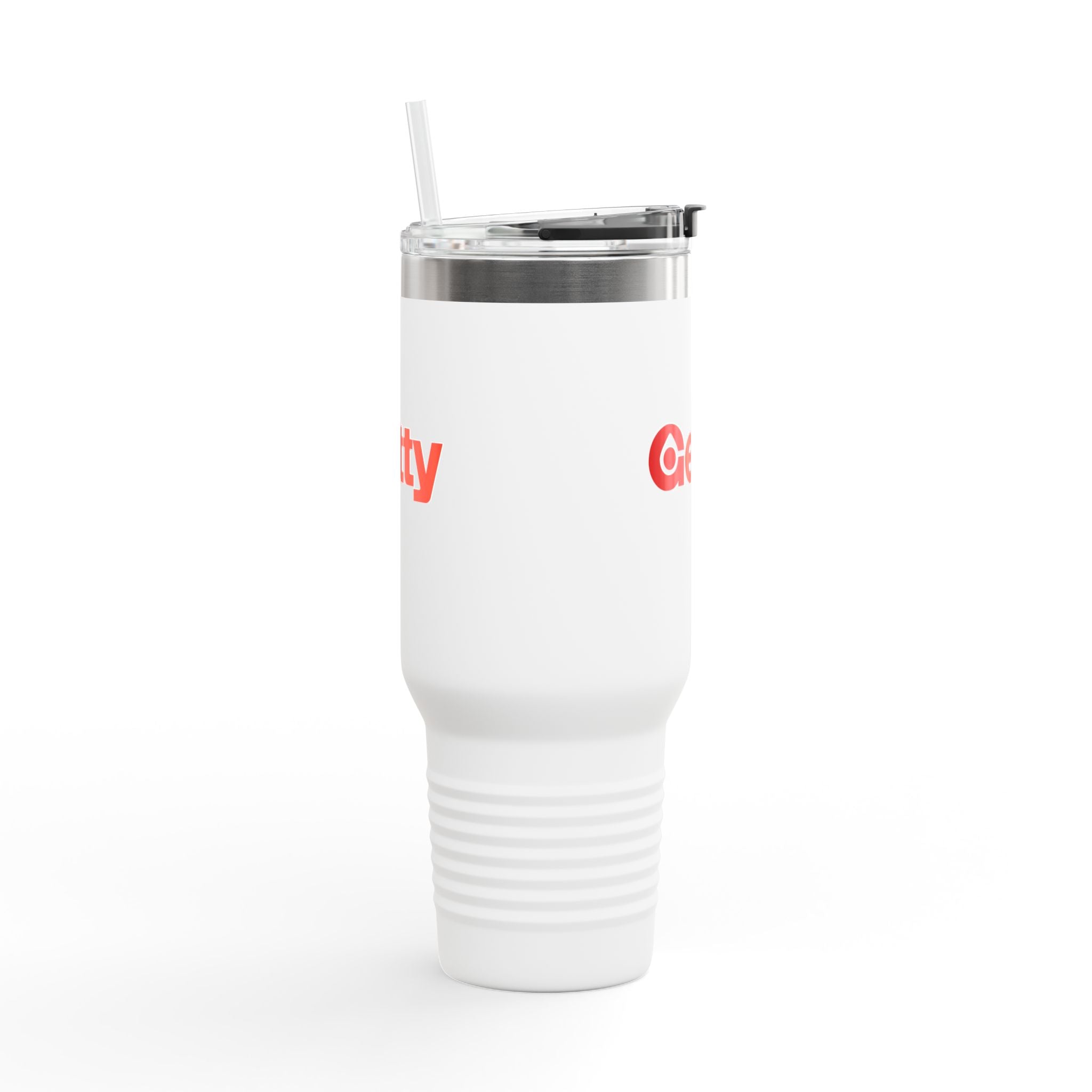 Getty Oil 40oz Insulated Travel Mug Stainless Tumbler