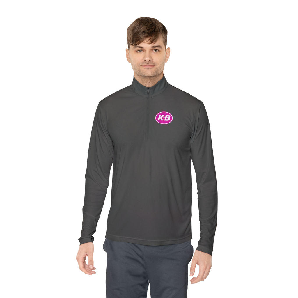 K&B (Katz & Besthoff) Unisex Quarter Zip Pullover