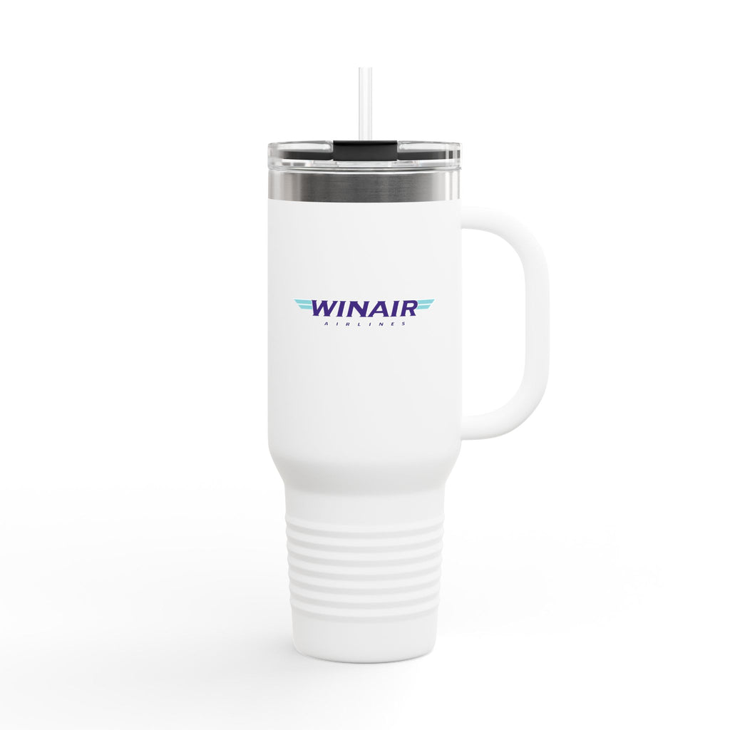 WinAir Airlines 40oz Insulated Travel Mug Stainless Tumbler