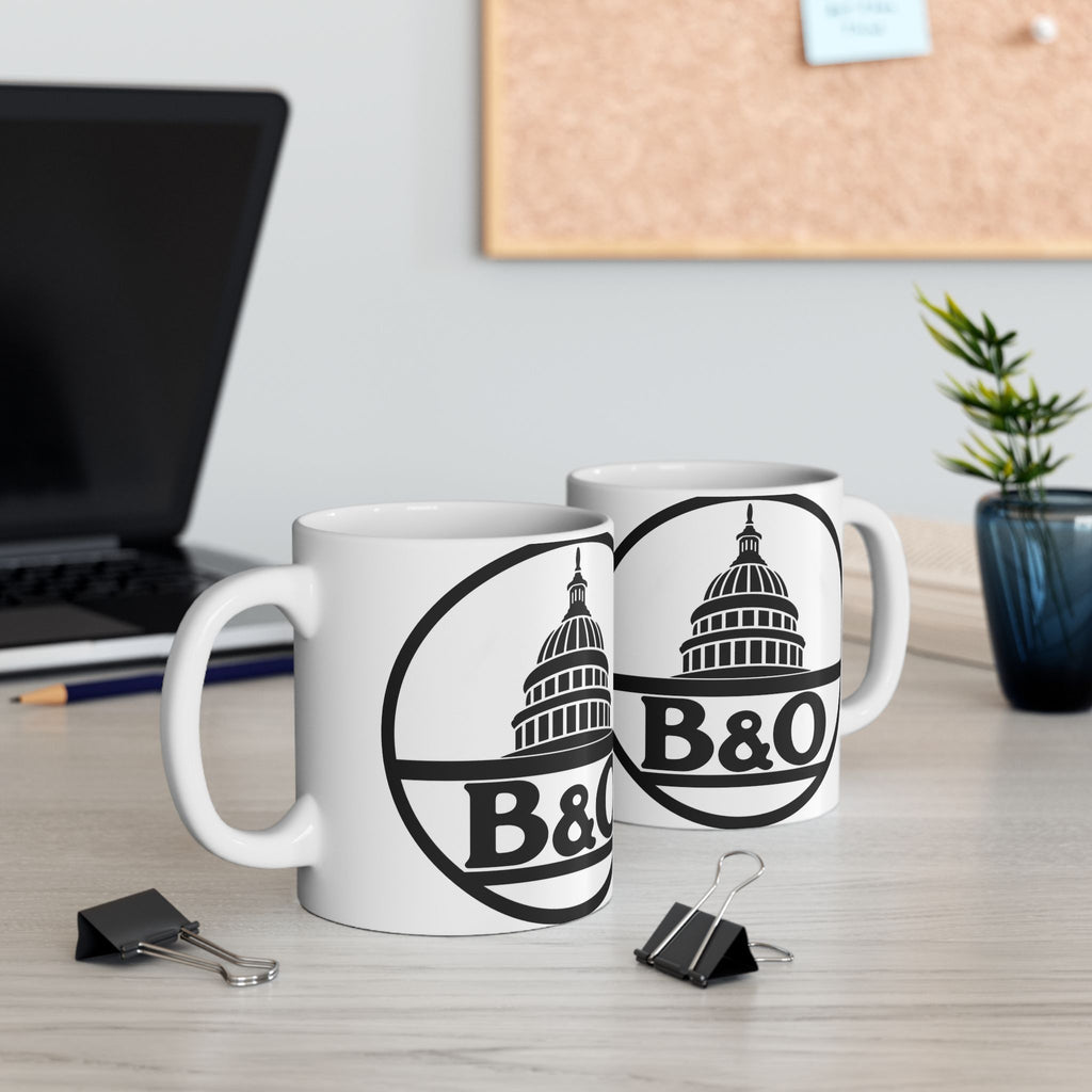 Baltimore and Ohio Railroad Ceramic Coffee Mug