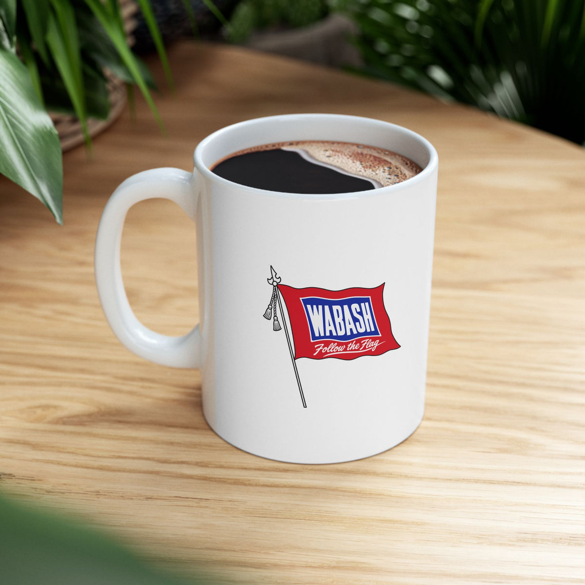 Wabash Railroad Ceramic Coffee Mug