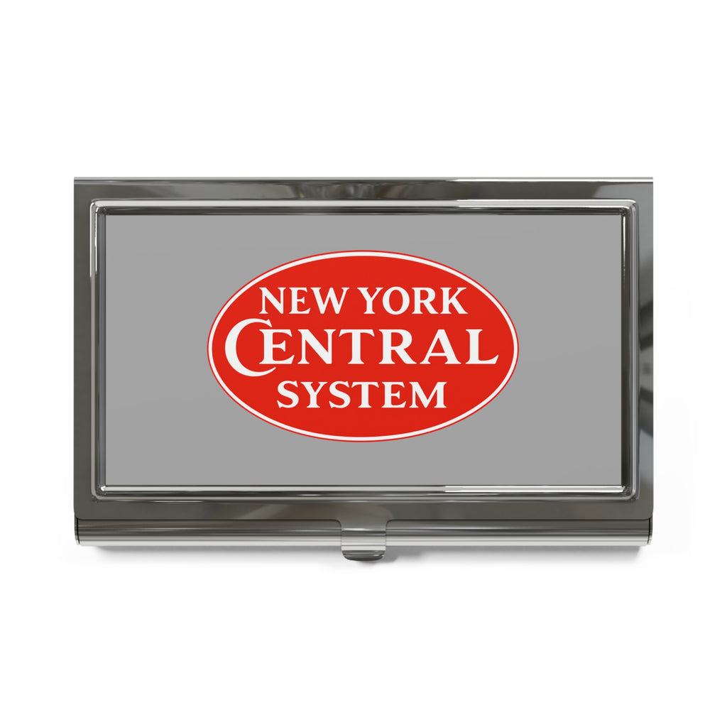 New York Central Railroad Metal Business Card Holder